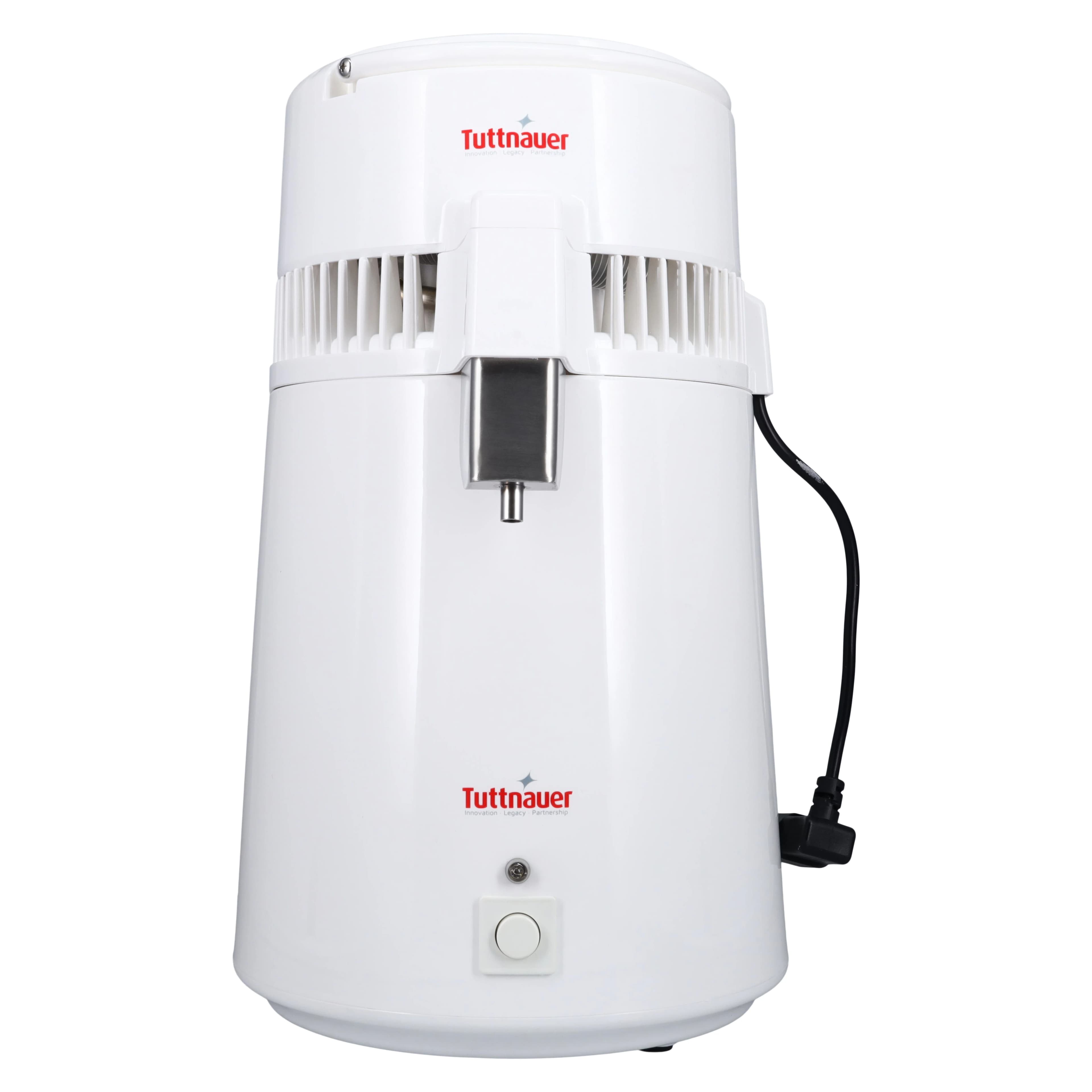 Tuttnauer DS1G Steam Water Distiller, 4L (1 Gallon) Capacity, 110-120V, White thumbnail 8