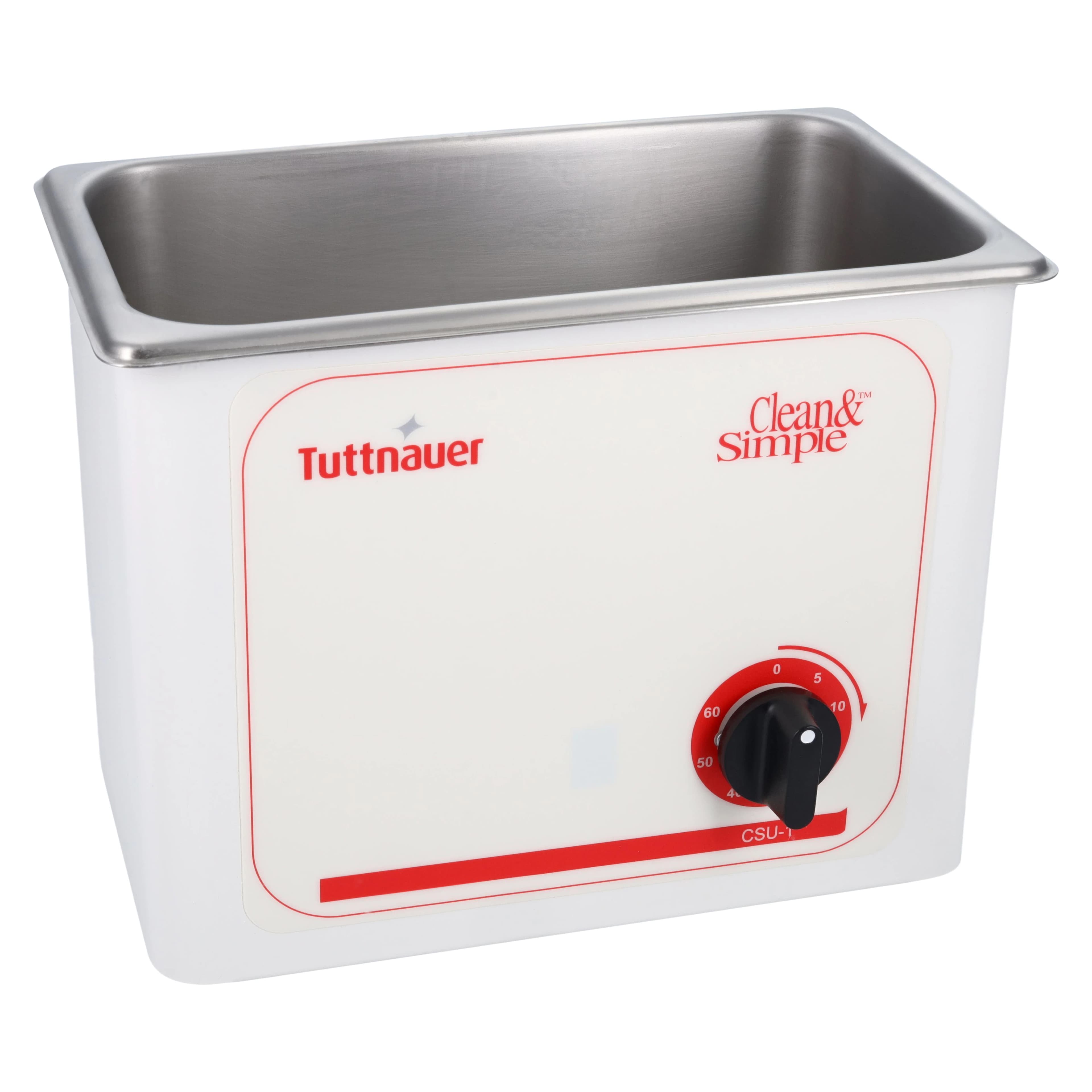 Tuttnauer Clean & Simple Ultrasonic Cleaner, 1 Gallon, 60 kHz, Model CSU1 thumbnail 3