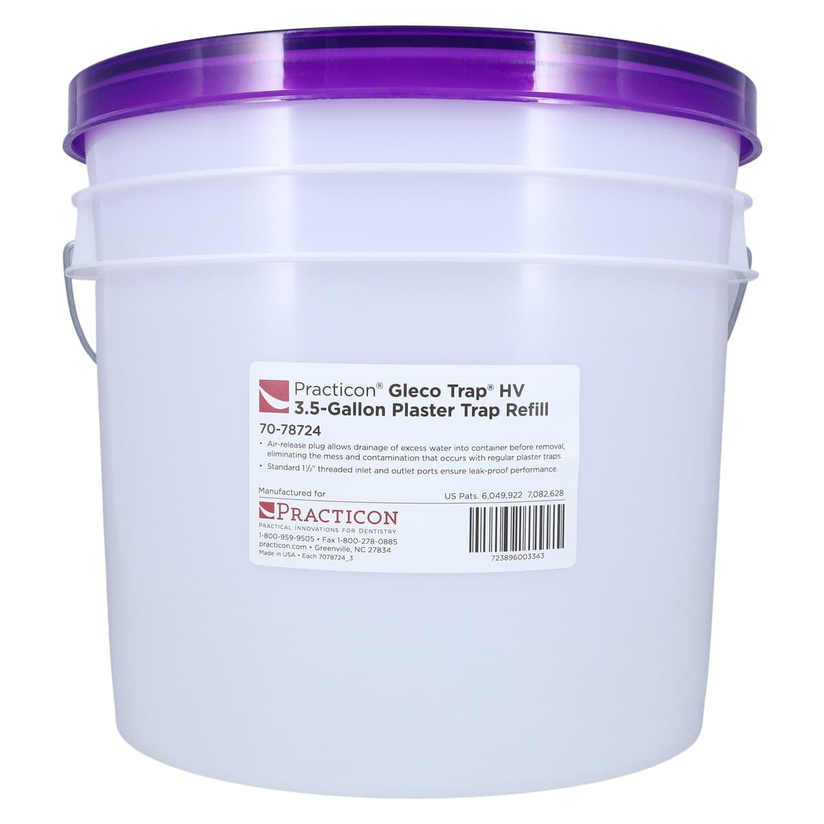Gleco Trap® HV 3.5-Gallon Plaster Trap System Kit, 7078722 thumbnail 2