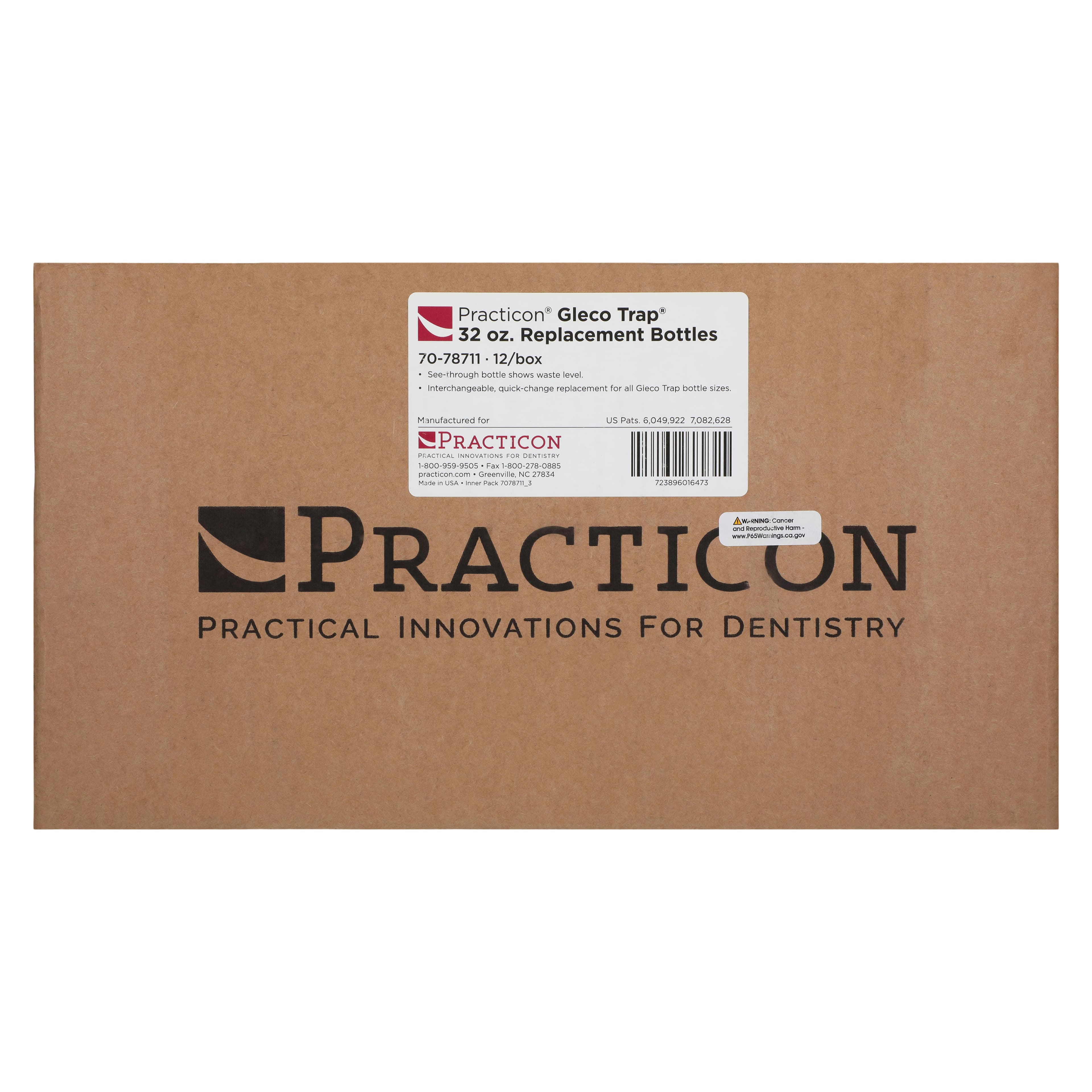 Gleco Trap Replacement Bottles, 32 oz, 6.5" Tall, 12/Case, 7078711 thumbnail 4
