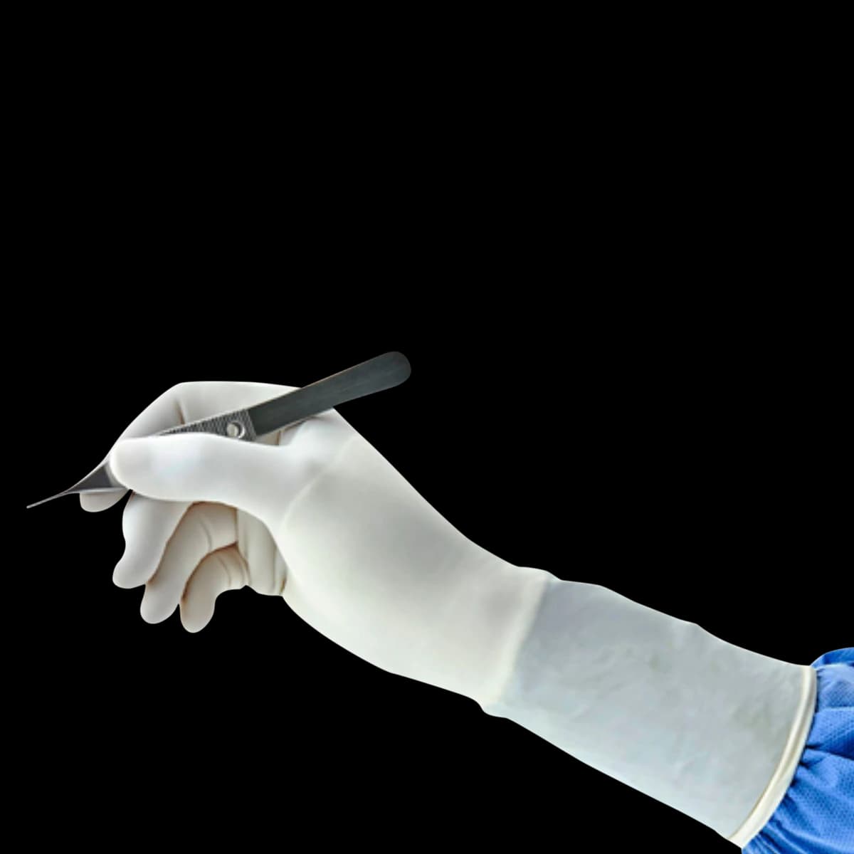 GAMMEX Non-Latex PI White Polyisoprene Surgical Gloves, Sterile, Powder Free, Size 7.5, 50 Pairs/Box, 20685775 thumbnail 2