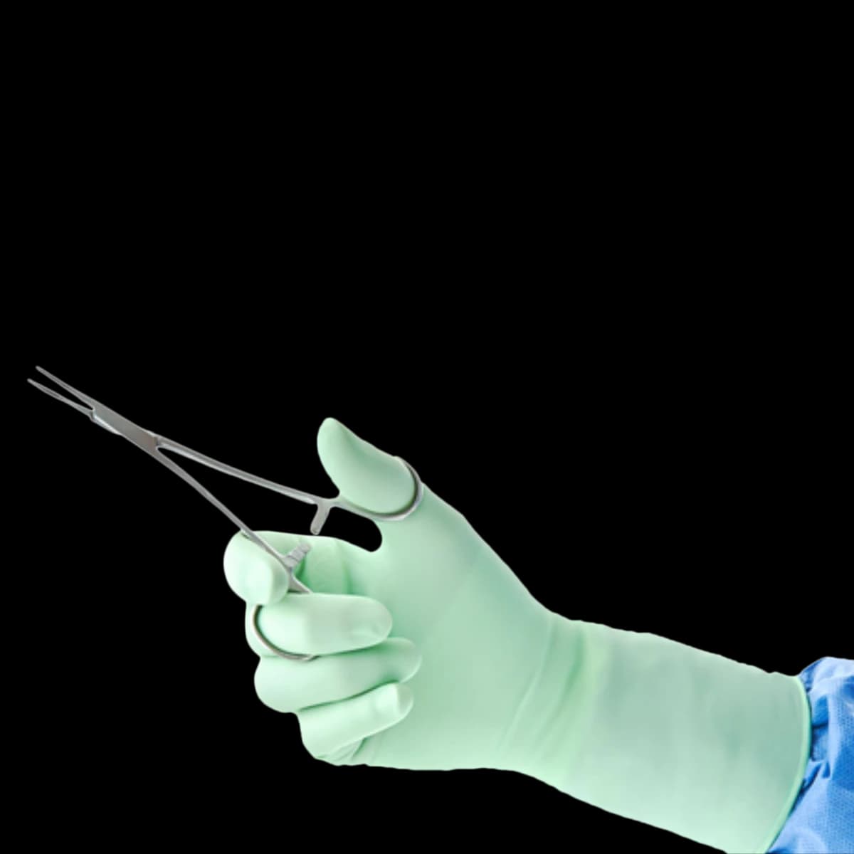Ansell Gammex Non-Latex PI Green Polyisoprene Surgical Gloves, Sterile, Powder Free, Size 7.0, 50 Pairs/Box, 20685270 thumbnail 2