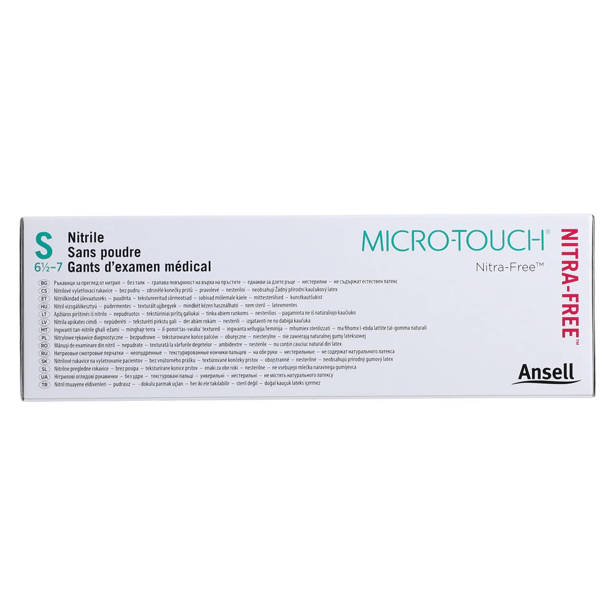 Micro-Touch NitraFree Pink Nitrile Exam Gloves, Powder-Free, Non-Sterile, Small, 100/Box, 6034511 thumbnail 9
