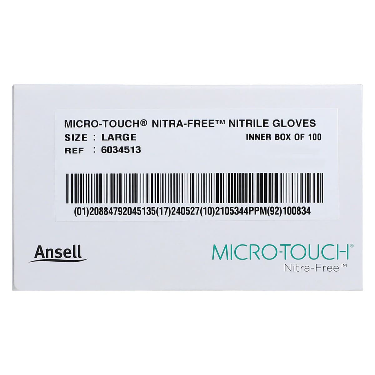 Micro-Touch NitraFree Pink Nitrile Exam Gloves, Powder-Free, Latex-Free, Large, 100/Box, 6034513 thumbnail 8