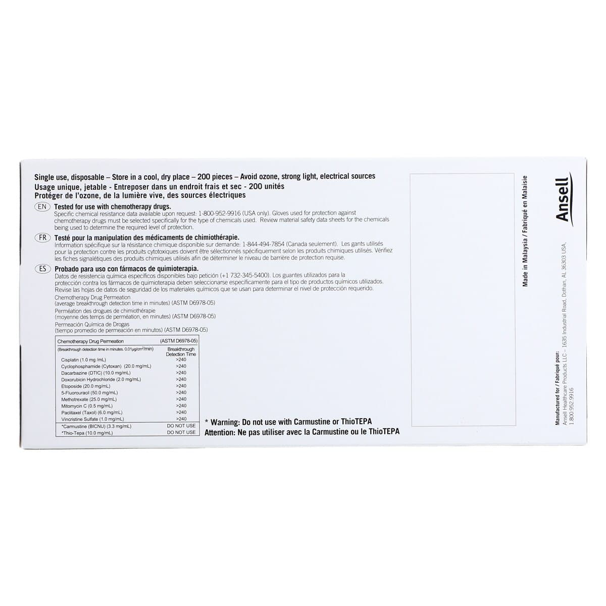 Micro-Touch Nitrile Exam Gloves, Powder-Free, Non-Sterile, Small, Blue, 200/Box, 6034301 thumbnail 9