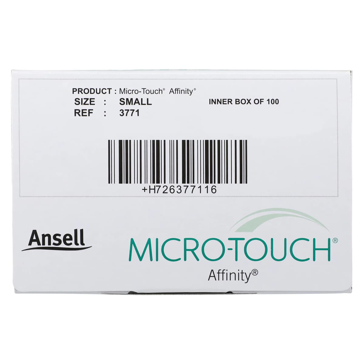 Micro-Touch Affinity Neoprene Exam Gloves, Powder-Free, Latex-Free, Non-Sterile, Small, Green, 100/Box, 3771 thumbnail 7