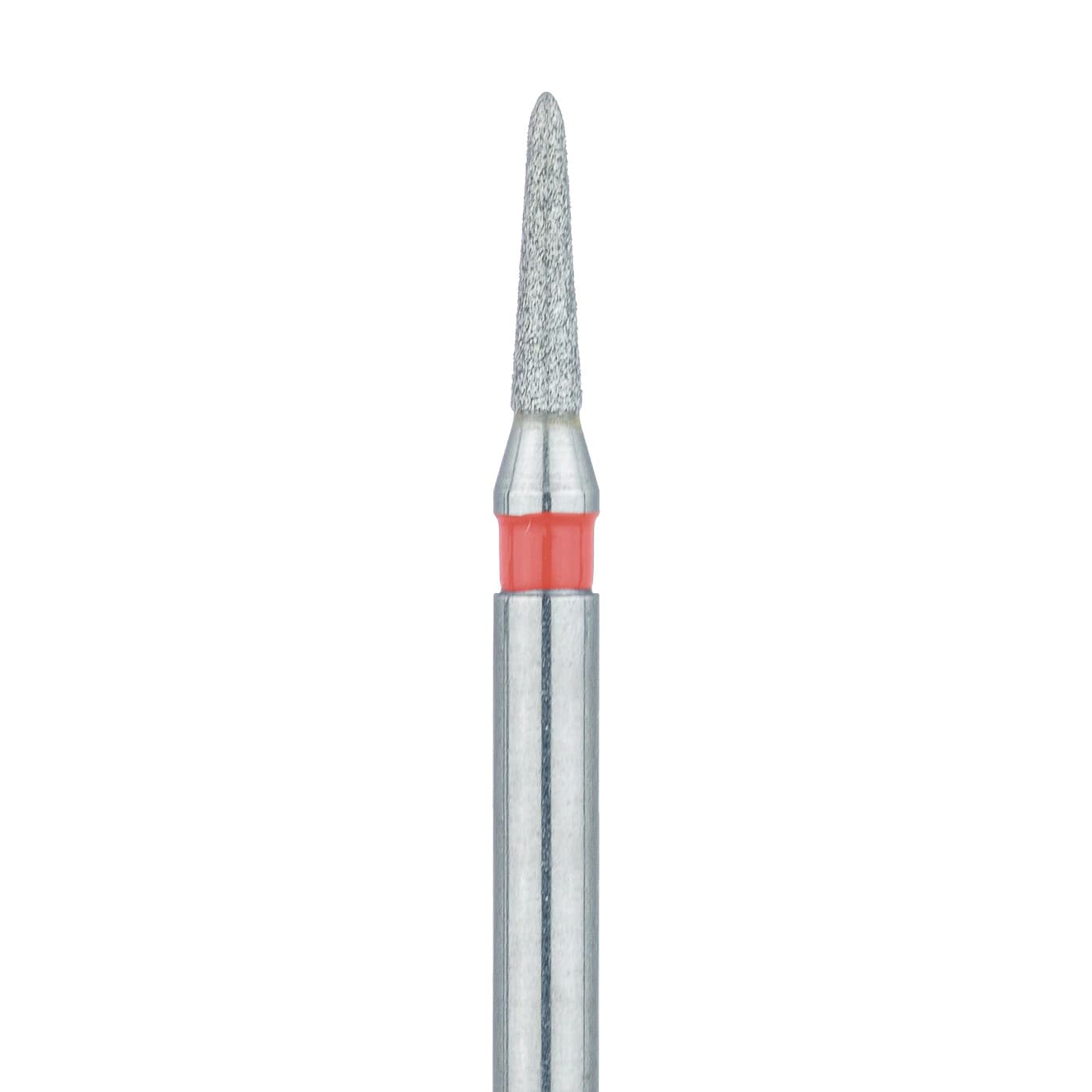 Meisinger 876F-012-FG Fine Diamond Bur, Tapered Torpedo, Friction Grip, 1.2 mm, 5/Pk - Meisinger Diamonds 876F-012-FG Fine 5/Pk - Image 1