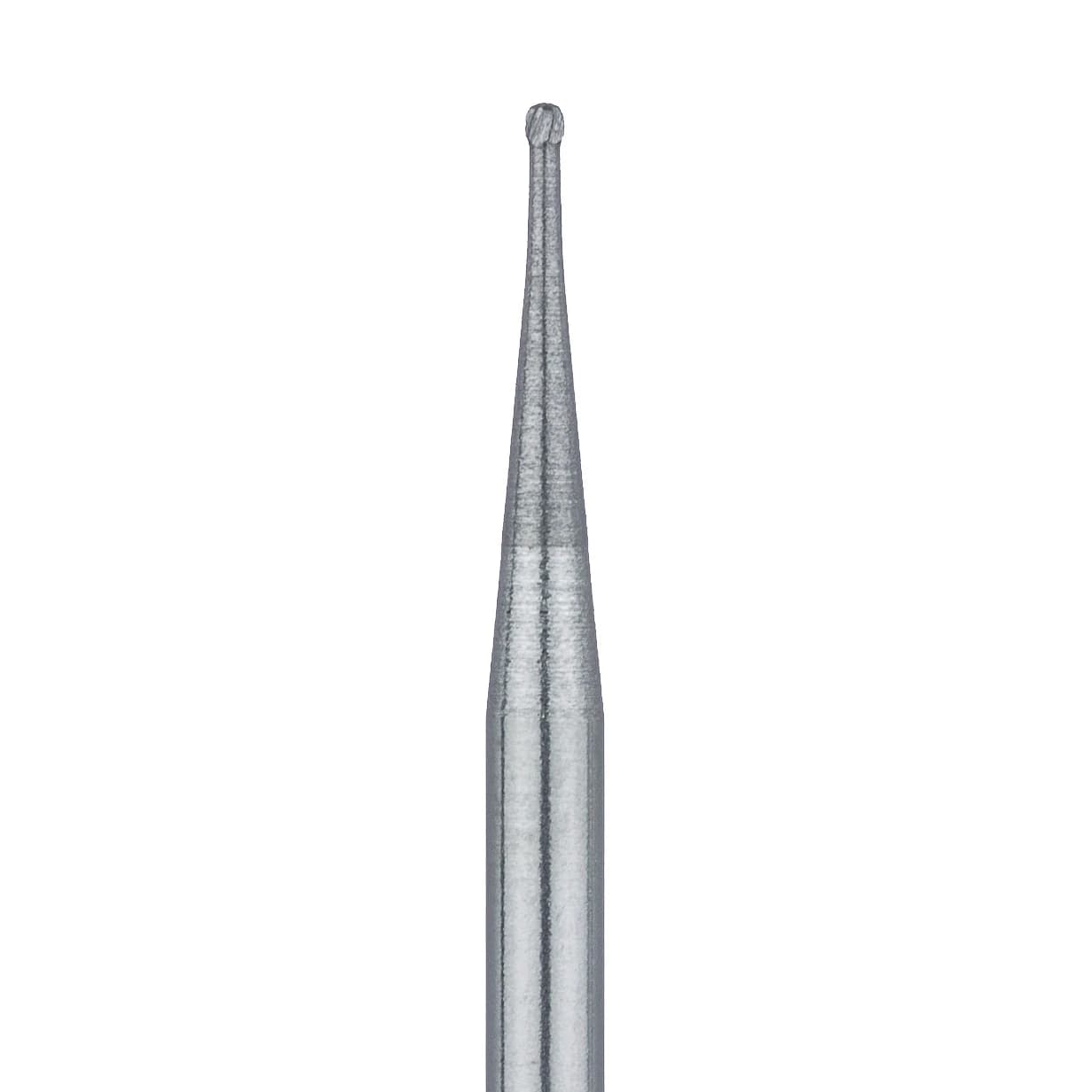 Meisinger HM1-005-FG Operative Tungsten Carbide Bur, Friction Grip, Round, #1/4, 0.5 mm Head, 5/Pk - Operative Tungsten Carbide Bur, Friction Grip, Round, 1/4, 0.5 mm, 5/Pk, HM1-005-FG - Image 1