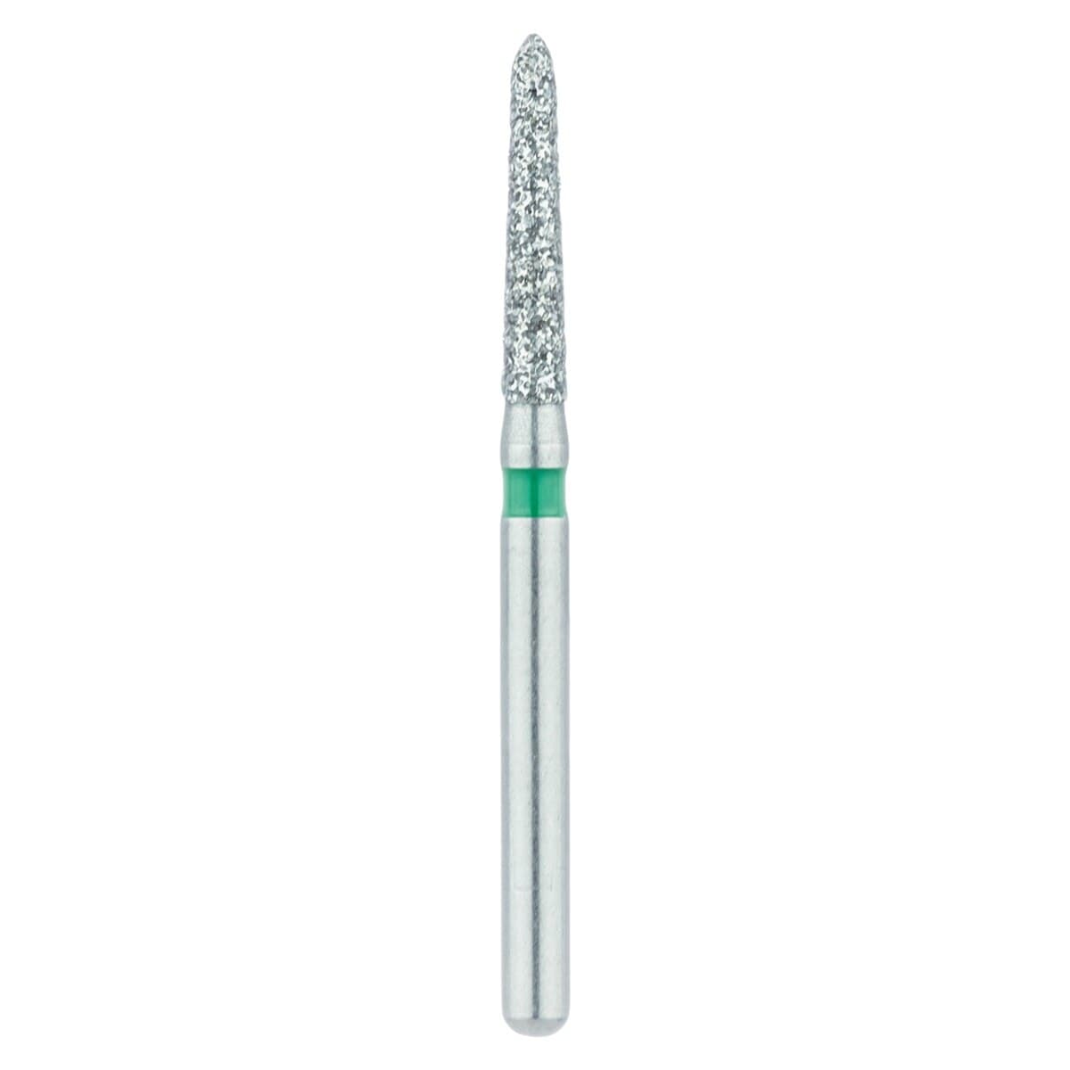 Meisinger Multi-Use Diamond Bur, FG, Modified Torpedo, #878G, 1.6 mm, Coarse (Green), 5/Pk, 878G-016-FG thumbnail 2