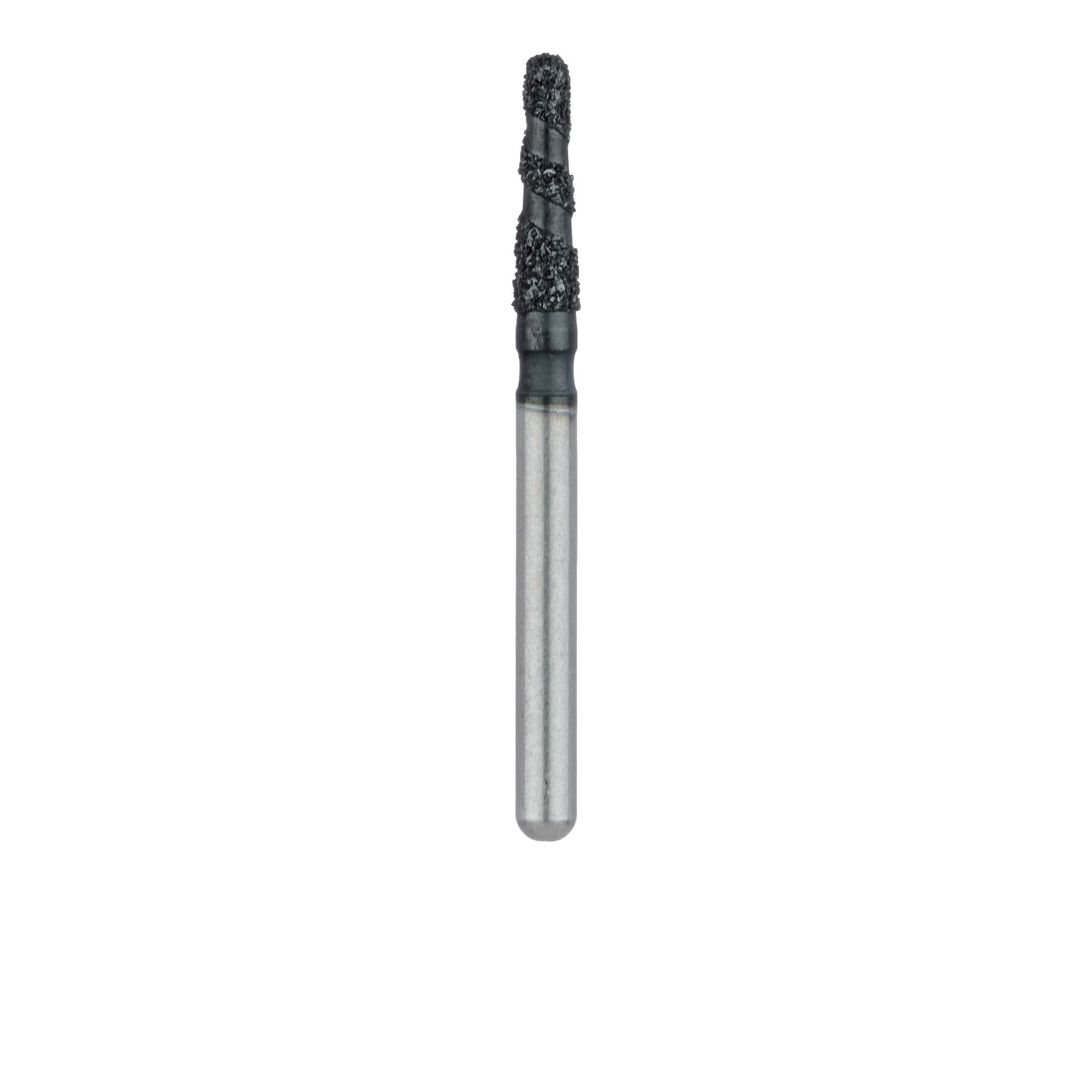 Meisinger Black Cobra Diamond Bur, FG, Super Coarse, Round End Taper, 1.6mm, 5/Pk, B855-016 thumbnail 2