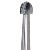 Meisinger Tungsten Carbide Bur, HM 1 Round RA, Size #8, 2.3 mm Diameter, 100/Pkg, C0008RA - Tungsten Carbide Burs – HM 1 Round RA, 100/Pkg - Size #8, 2.3 mm Diameter - Image 1