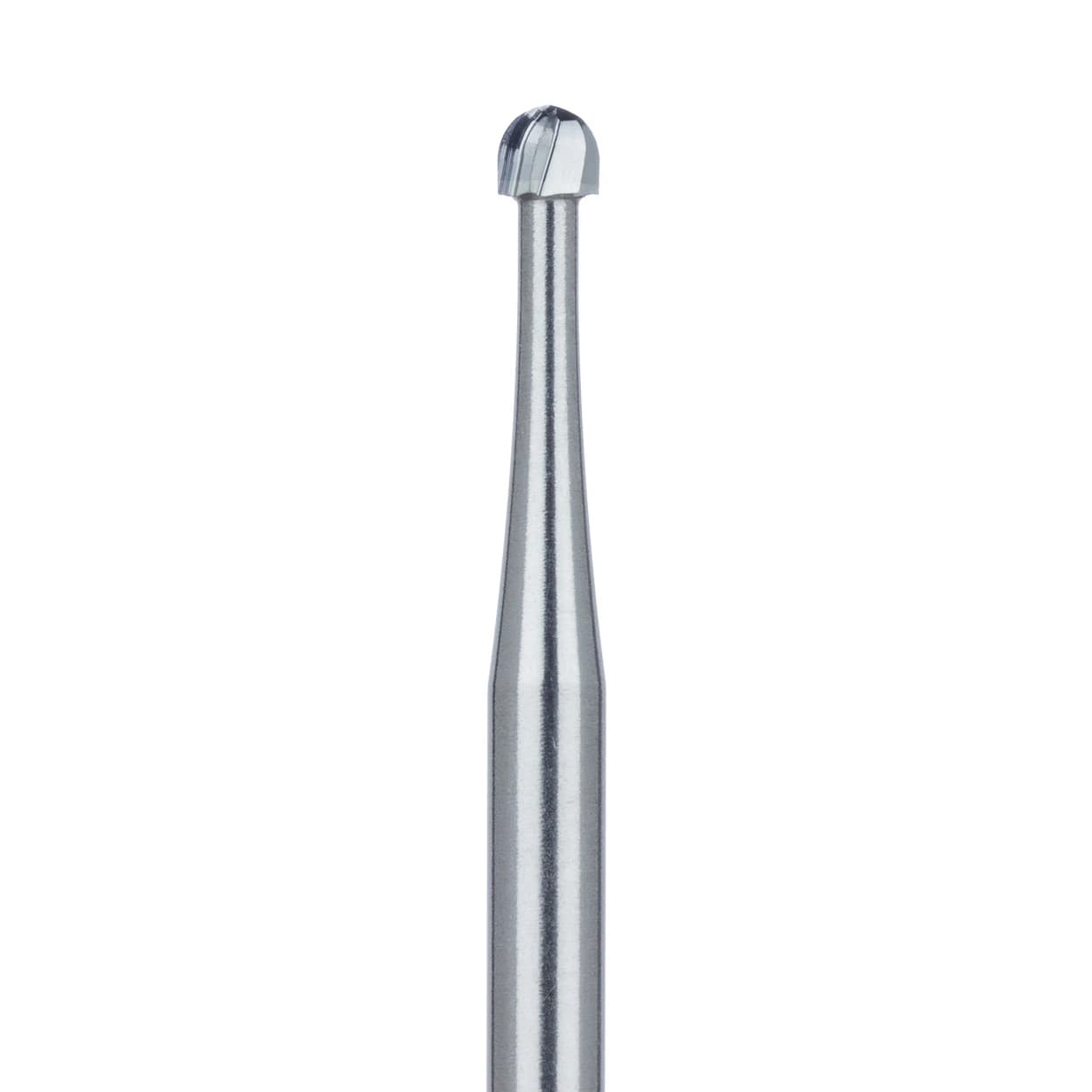 Meisinger HM1-014-FG Operative Tungsten Carbide Bur, Round #4, 1.4 mm, Friction Grip (FG), 5/Pk - Meisinger Carbide 1.4mm Round #4 FG 5Pk - Image 1