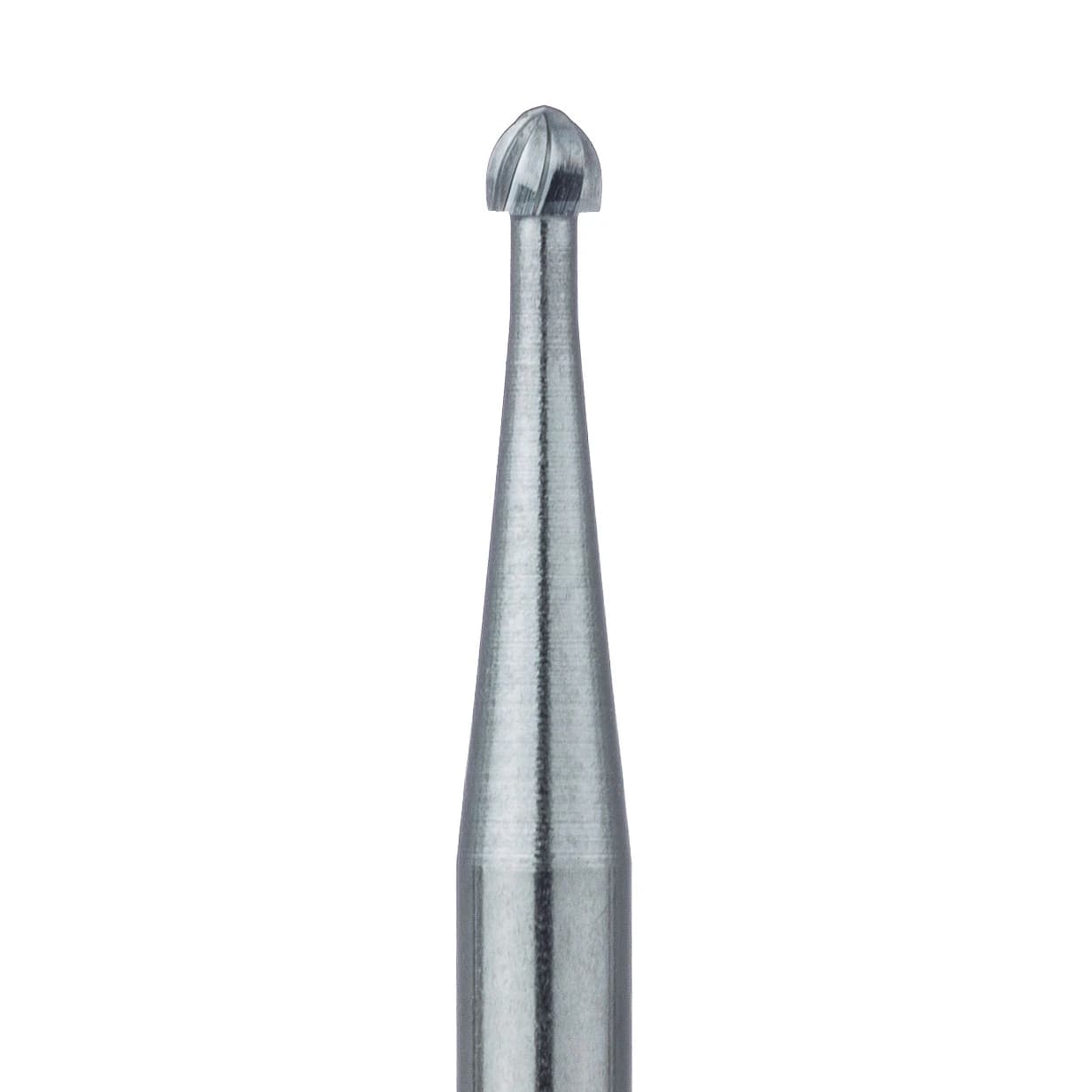 Meisinger Tungsten Carbide Bur HM1-016-RA, Round #5, Right-Angle Latch, 1.6 mm Diameter, 5/Pkg - Tungsten Carbide Burs – HM 1 Round RA, 5/Pkg - Size #5, 1.6 mm Diameter - Image 1
