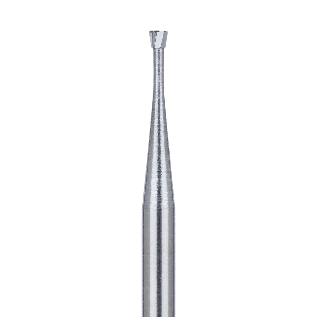 Meisinger Operative Tungsten Carbide Bur, Friction Grip, Inverted Cone, #34, 0.8 mm, 5/Pk, HM2-008-FG - Operative Tungsten Carbide Bur, Friction Grip, Inverted Cone, 34, 0.8 mm, 5/Pk, HM2-008-FG - Image 1
