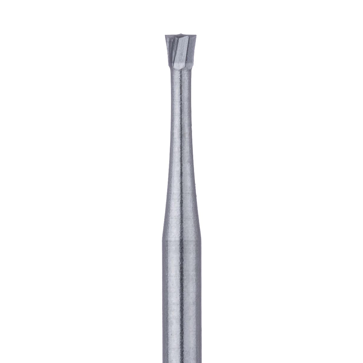 Meisinger Tungsten Carbide Bur HM 2 Inverted Cone FG, Size #36, 1.2 mm Diameter, 5/Pkg, HM2-012-FG - Tungsten Carbide Burs – HM 2 Inverted Cone FG, 5/Pkg - Size #36, 1.2 mm Diameter - Image 1