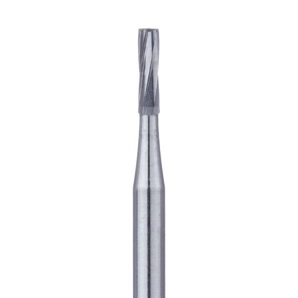 Meisinger Tungsten Carbide Bur #57 Straight Fissure FG, 1.0 mm Diameter, 5/Pkg (HM21-010-FG) - Tungsten Carbide Burs – HM 207 End Cutting FG, 5/Pkg - Size #57, 1.0 mm Diameter - Image 1