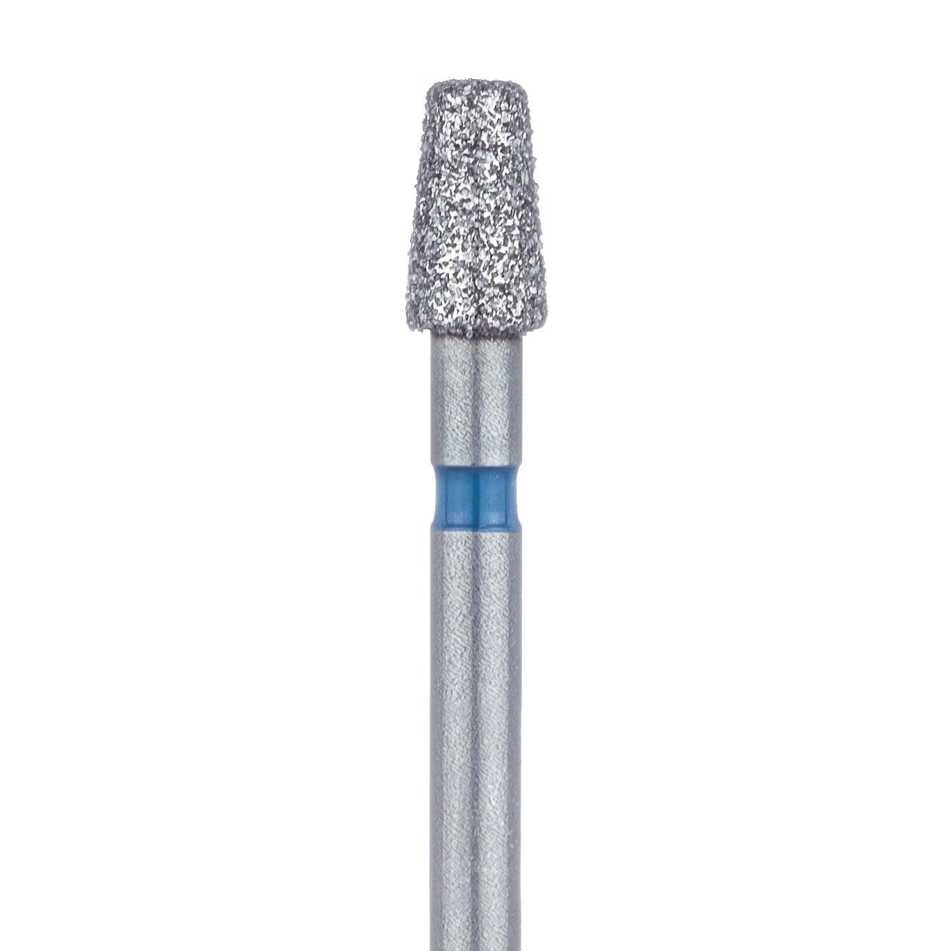 Meisinger Multi-Use Diamond Bur, FG, Tapered Round Edge, #845R, 2.5 mm Head, Medium, Blue, 5/Pk, 845R-025-FG - Meisinger Multi-Use Diamond Burs, FG, Tapered Round Edge, # 845R, 2.5 mm, Medium, Blue, 5/Pk, 845R-025-FG - Image 1
