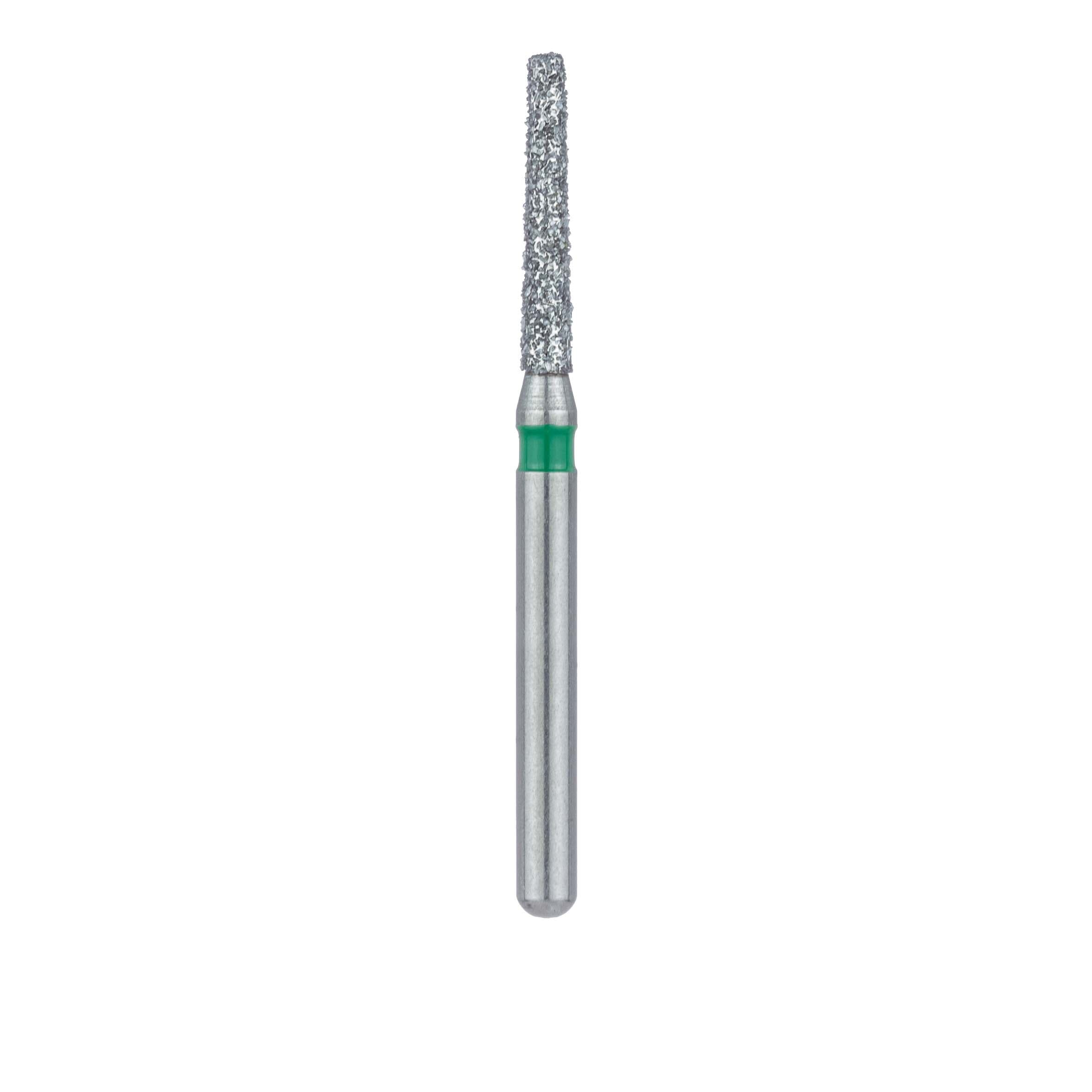 Meisinger Multi-Use Diamond Bur, FG, Long Tapered Flat End, #847G, 1.4 mm, Coarse, Green, 5/Pk, 847G-014-FG thumbnail 2