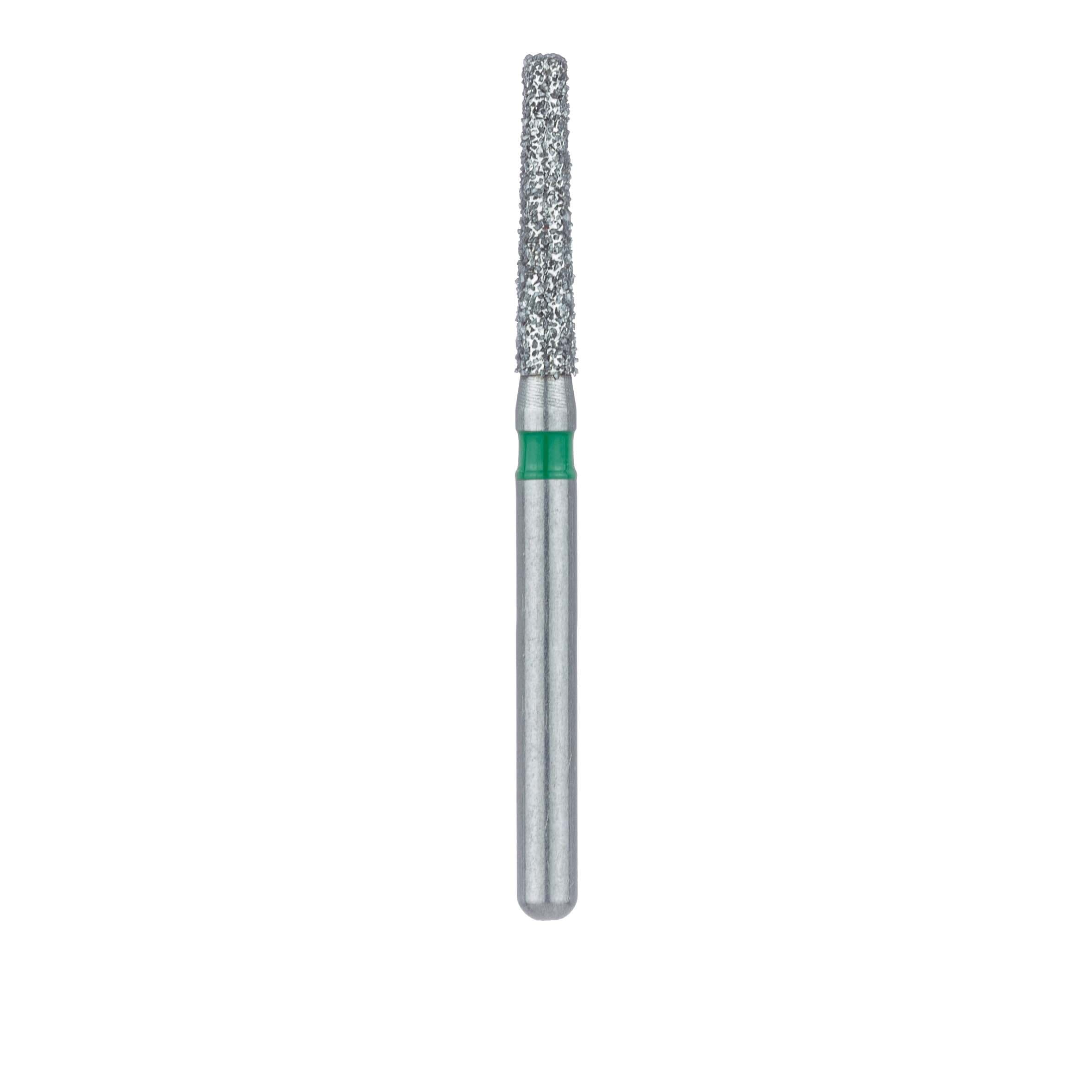 Meisinger Multi-Use Diamond Bur, FG, Long Tapered Flat End, #847G, 1.6 mm, Coarse, Green, 5/Pk, 847G-016-FG thumbnail 2