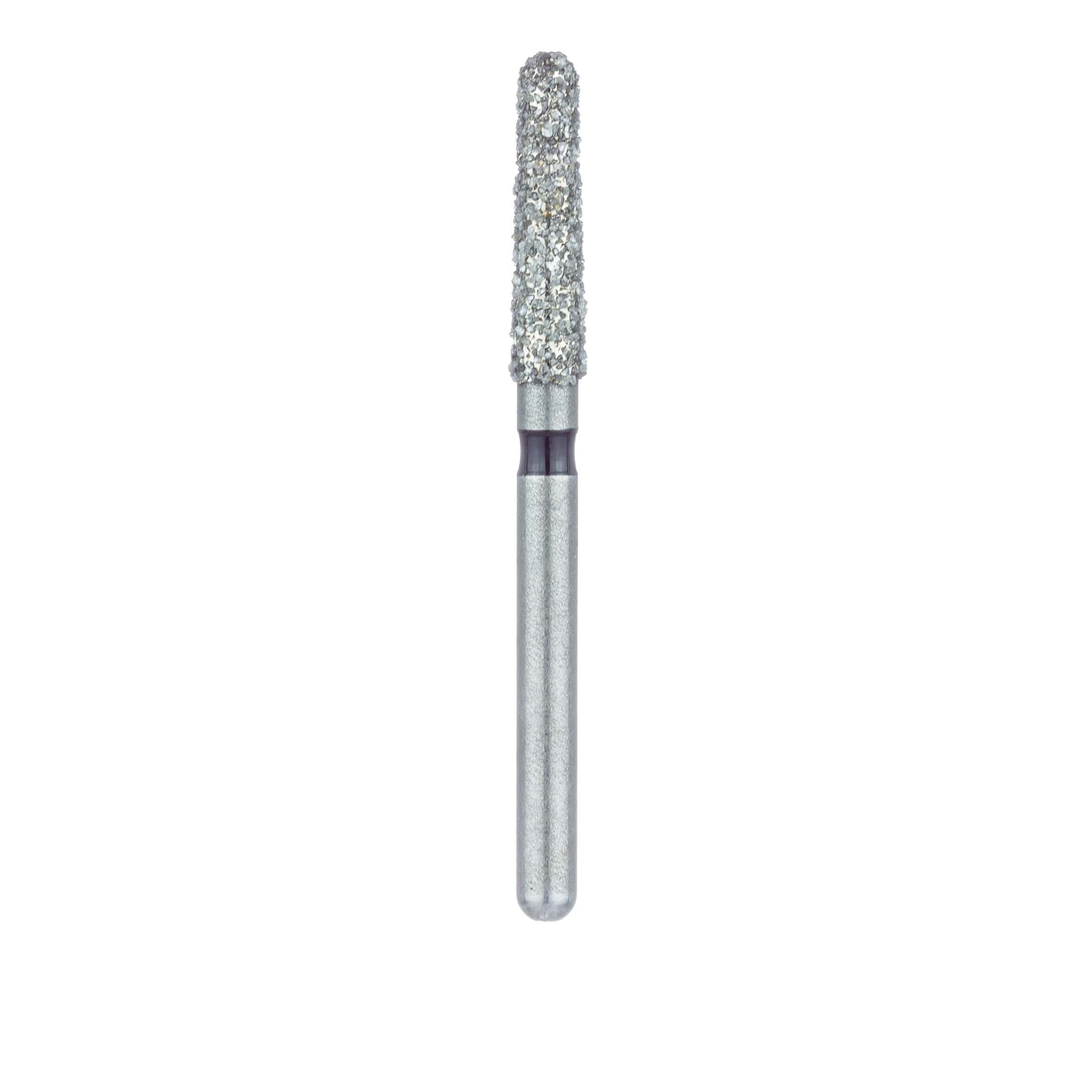 Meisinger 850H-021-FG Diamond Bur, Super Coarse, Round End Taper, Friction Grip, 2.1 mm Head Diameter, 8.0 mm Head Length, 5/Pkg thumbnail 2