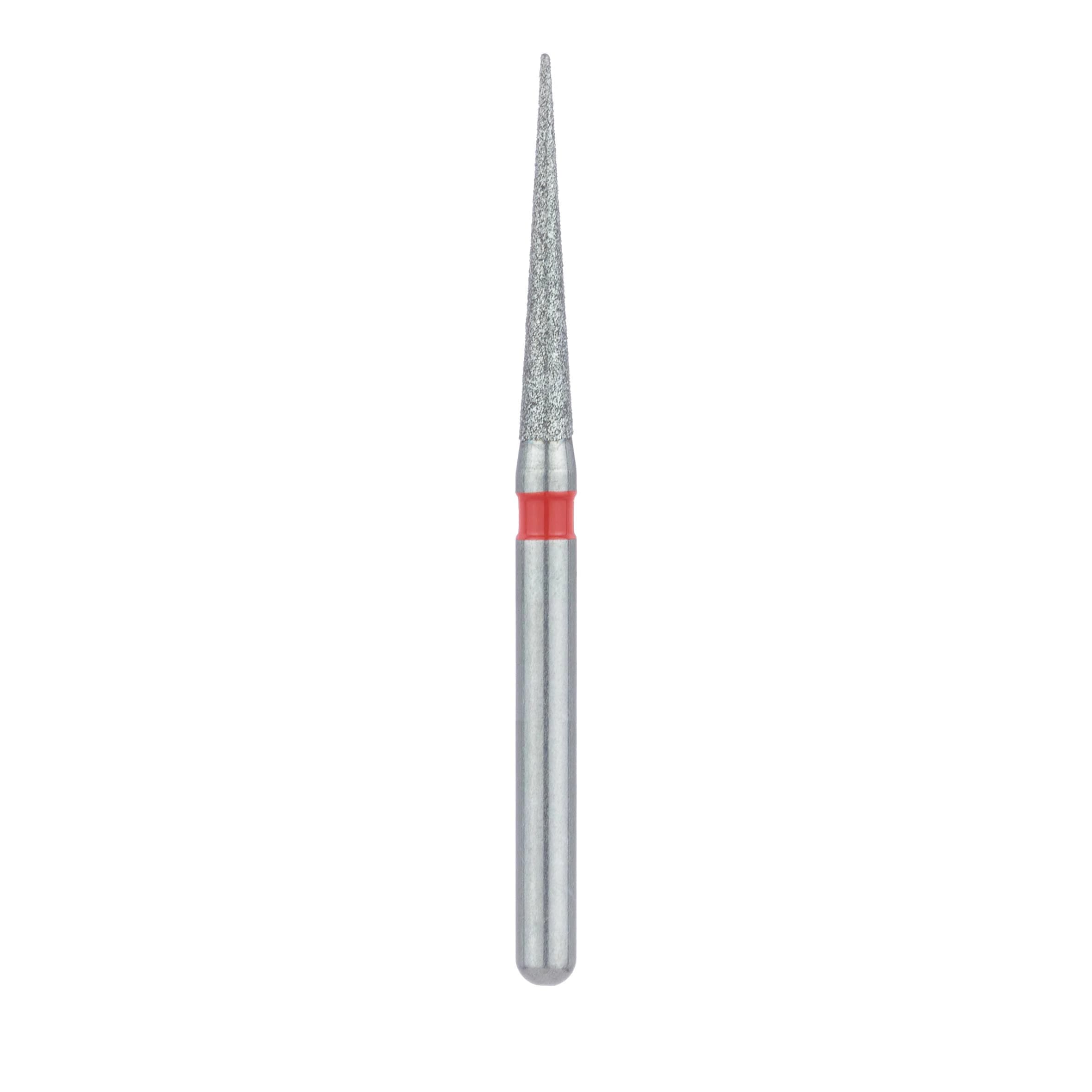 Meisinger 859F-014-FG Fine Diamond Bur, Needle Shape, 1.4 mm Head, 10 mm Working Length, Friction Grip, 5/Pack thumbnail 2