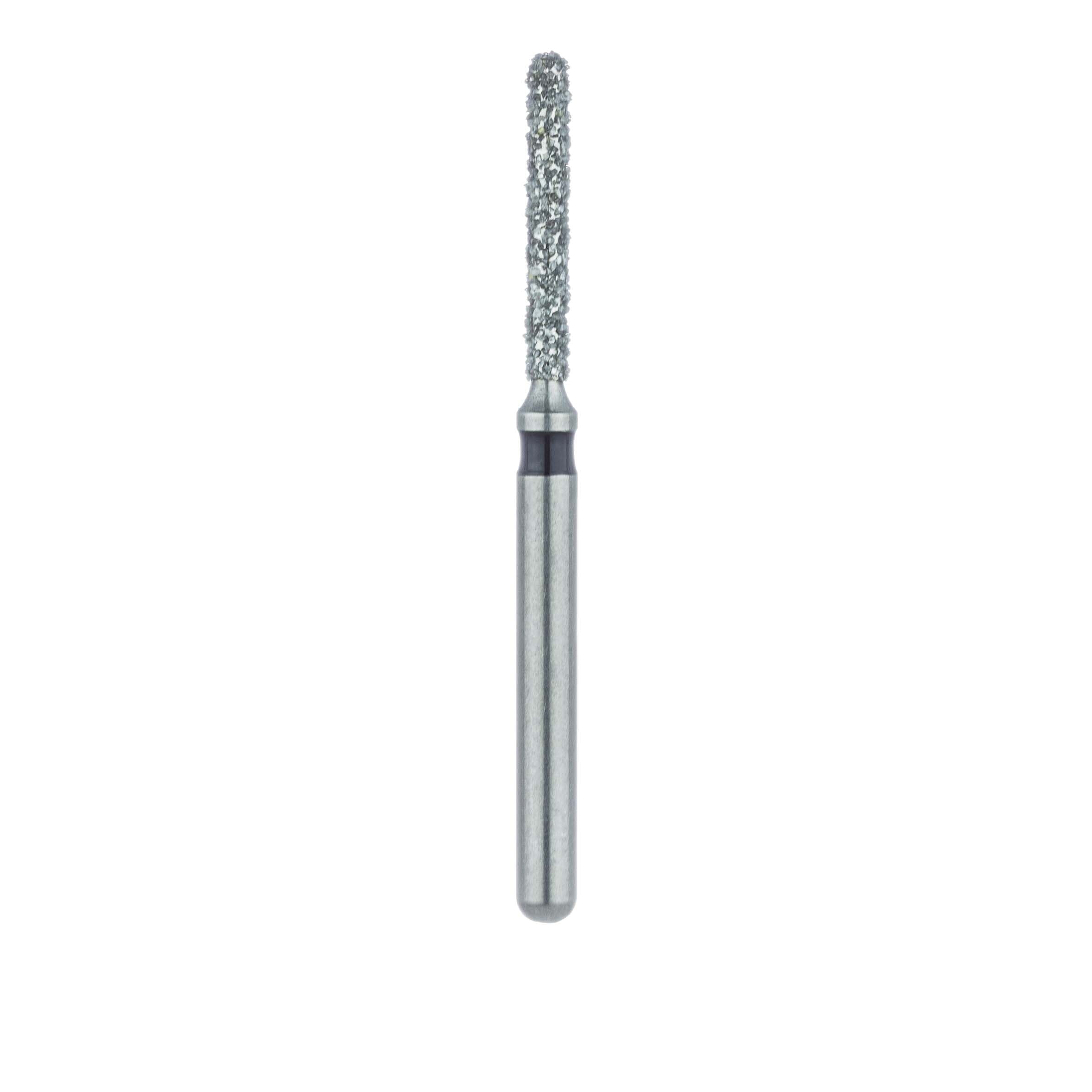 Meisinger 881H-012-FG Diamond Bur, Super Coarse, Round End Cylinder, Friction Grip, 1.2 mm Head, 5/Pk thumbnail 2