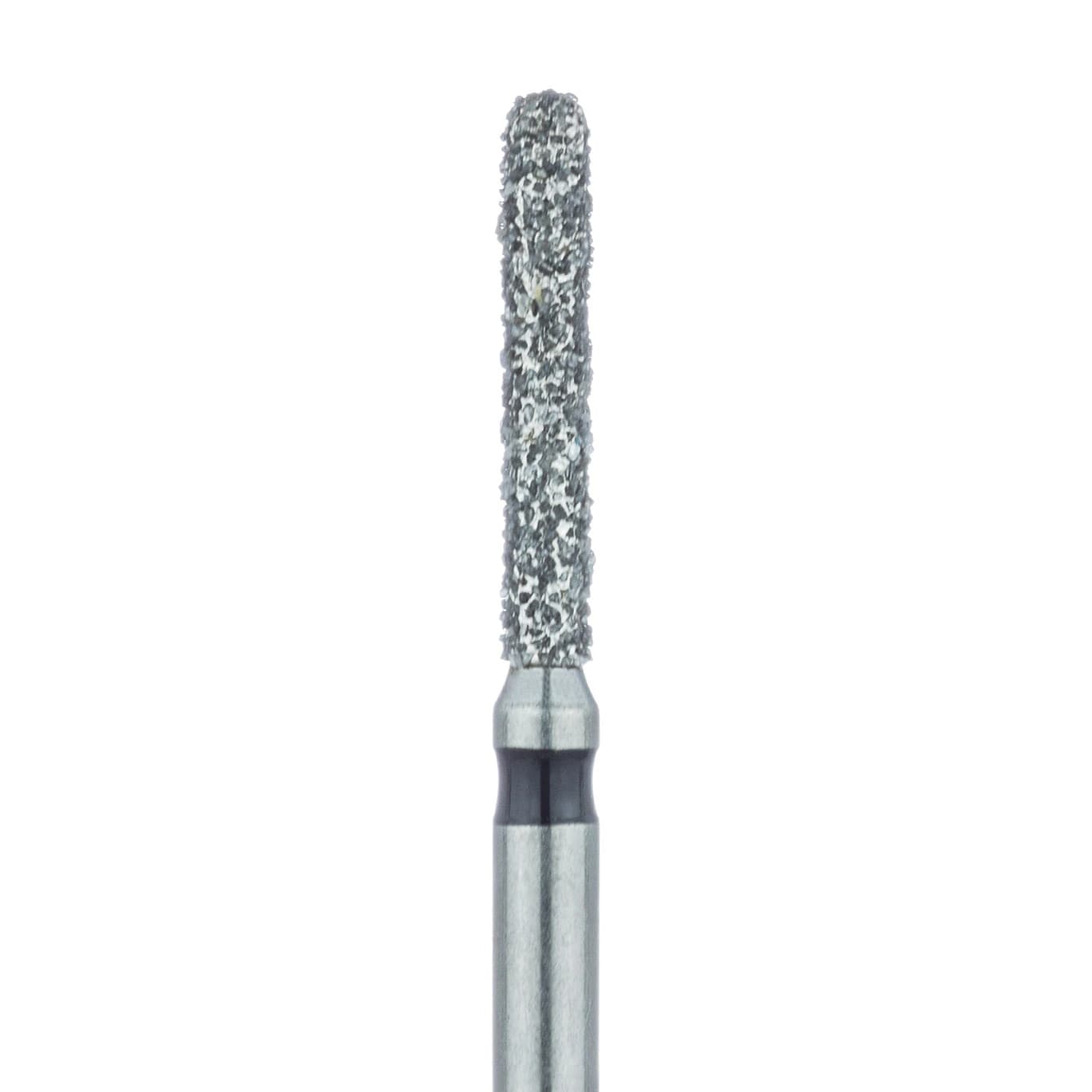 Meisinger 881H-014-FG Diamond Bur, Super Coarse, Round End Cylinder, Friction Grip, 1.4 mm Head, 5/Pk - Mesiginer Diamonds 881H-014-FG X-Coarse 5/Pk - Image 1