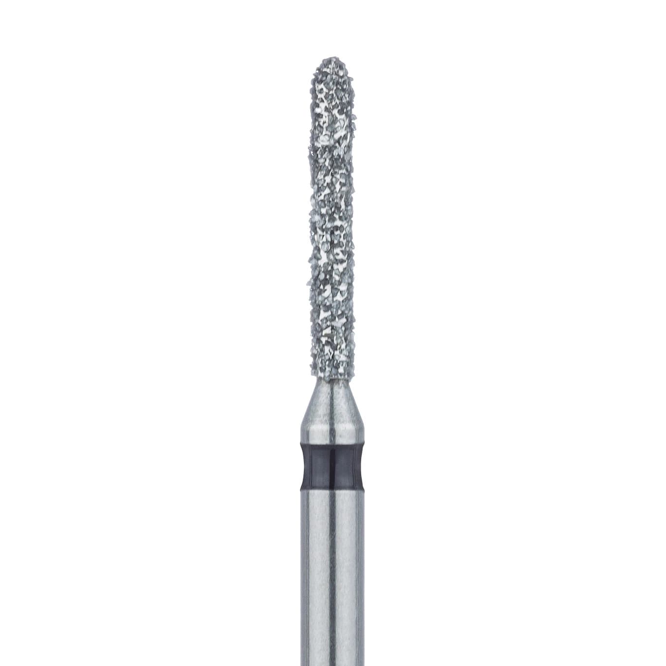 Meisinger 885H-012-FG Diamond Bur, Super Coarse, Pointed Cylinder, Friction Grip, 1.2 mm Head, 5/Pk - Mesiginer Diamonds 885H-012-FG X-Coarse 5/Pk - Image 1