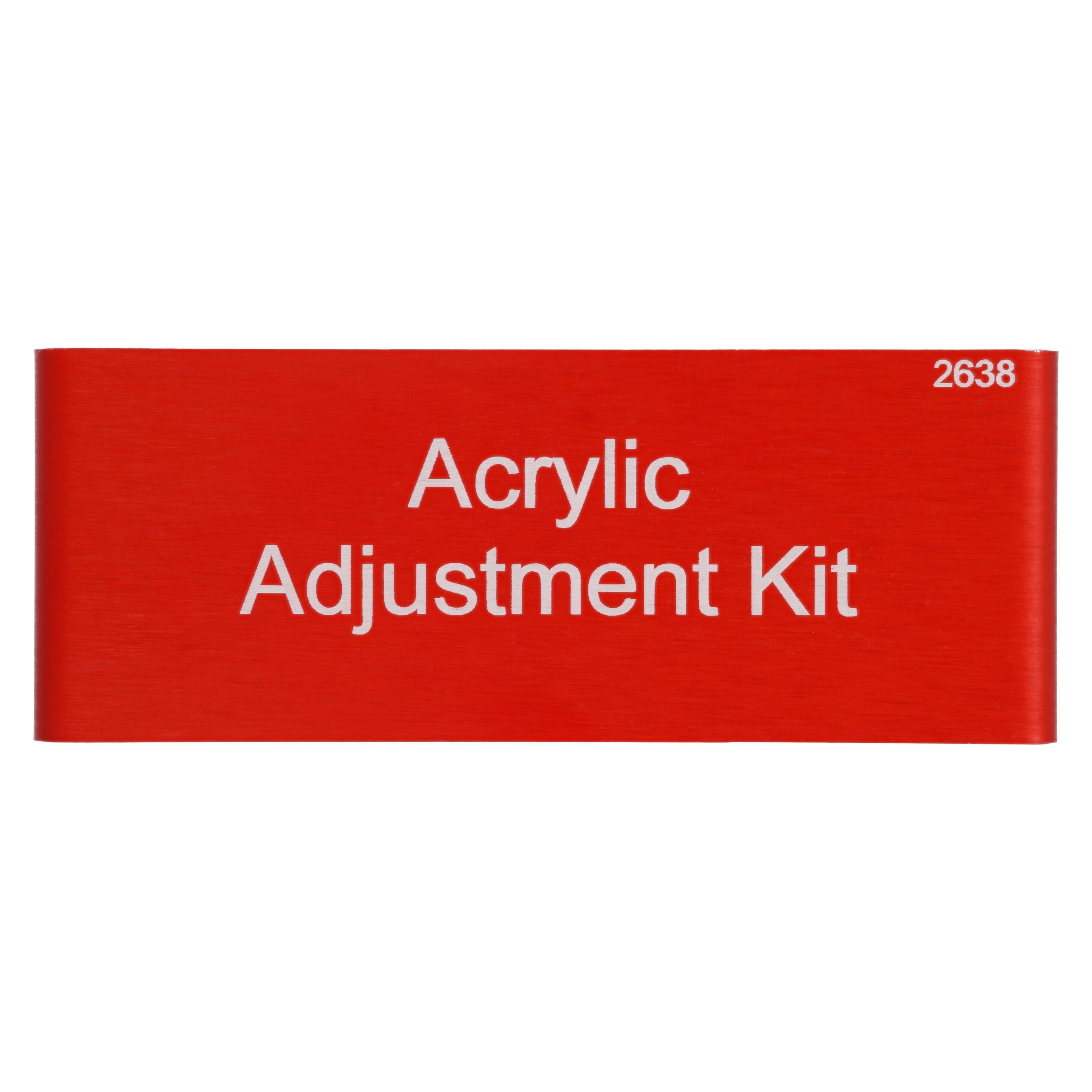 Meisinger Acrylic Adjustment Kit #2638, HP, 8 Instruments thumbnail 4
