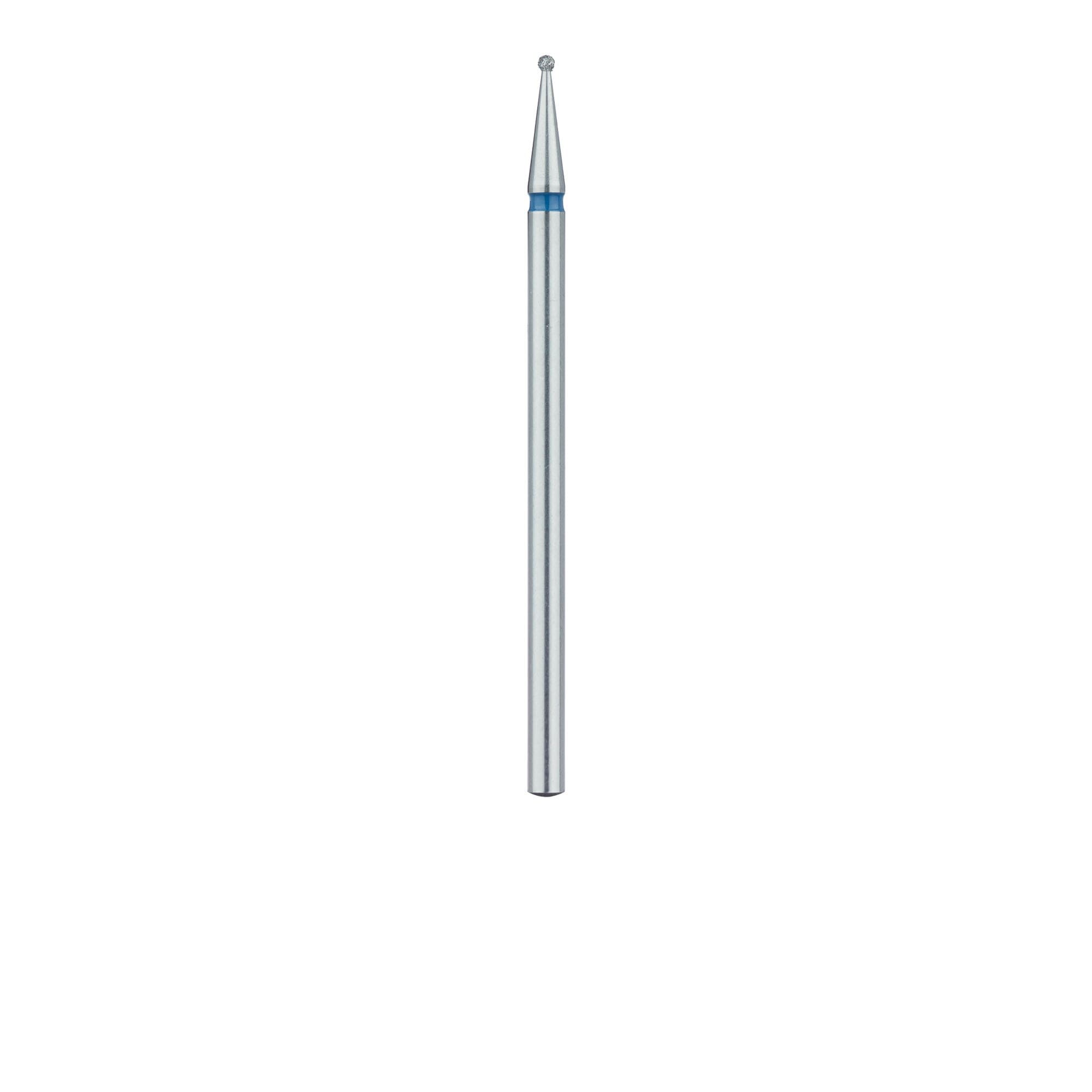 Meisinger 801-010-HP Round Diamond Bur, Medium Grit, 1.0 mm, HP Shank, 5/Pk thumbnail 2