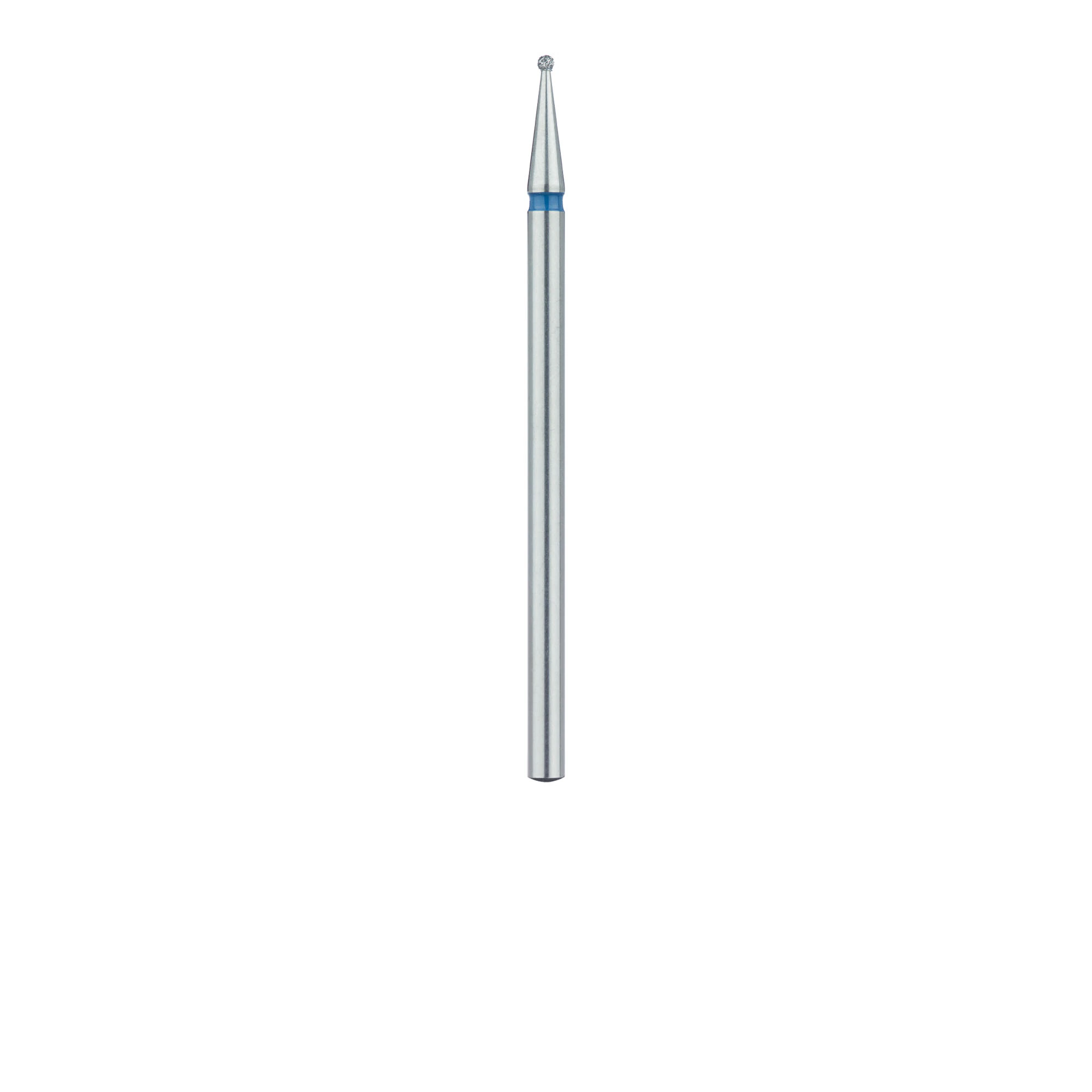 Meisinger Diamond Bur #801-012-HP, Round, Medium Grit, 1.2 mm Diameter, Handpiece (HP), 5/Pack thumbnail 2
