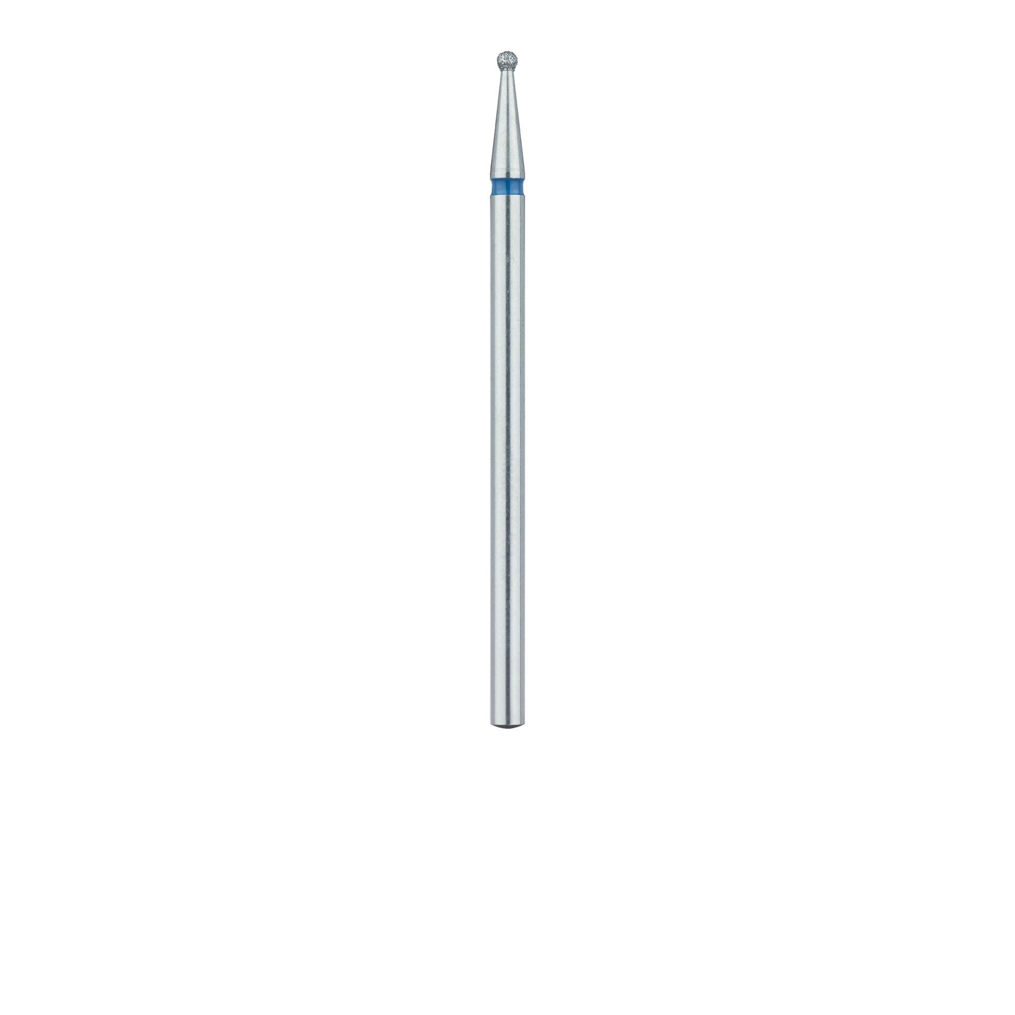 Meisinger 801-014-HP Diamond Bur, Round, Medium Grit, 1.4 mm Diameter, HP Shank, 5/Pack thumbnail 2