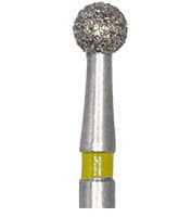 Meisinger 801C-023-RA Diamond Bur, Round, 2.3 mm, X-Fine Grit, Right Angle, 5/Pk - Meisinger Diamonds 801C-023-RA X-Fine 5/Pk - Image 1
