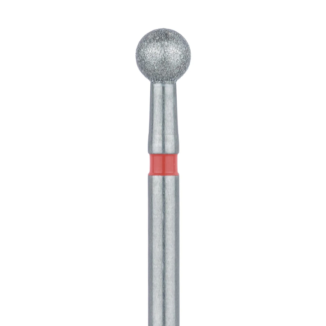Meisinger 801F-027-FG Fine Diamond Bur, Round, Friction Grip, 2.7 mm, 5/Pk - Meisinger Diamonds 801F-027-FG Fine 5/Pk - Image 1