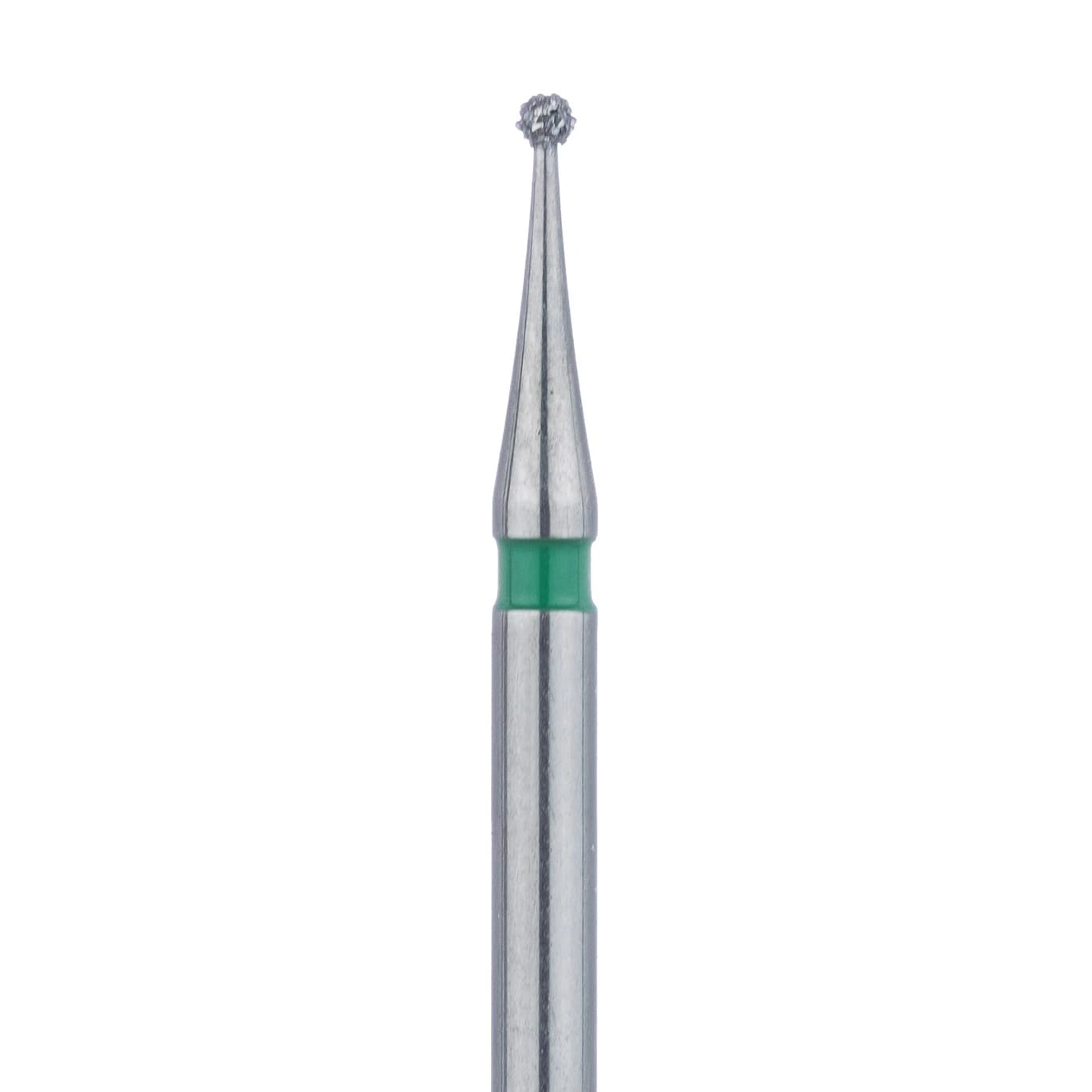Meisinger Multi-Use Diamond Bur, FG, Round, #801G, 0.9 mm, Coarse, Green, 5/Pk, 801G-009-FG - Meisinger Multi-Use Diamond Burs, FG, Round, # 801G, 0.9 mm, Coarse, Green, 5/Pk, 801G-009-FG - Image 1