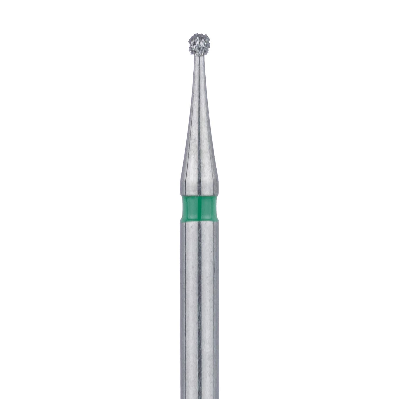 Meisinger Multi-Use Diamond Bur, FG, Round, #801G, 1.0 mm, Coarse, Green, 5/Pk, 801G-010-FG - Meisinger Multi-Use Diamond Burs, FG, Round, # 801G, 1.0 mm, Coarse, Green, 5/Pk, 801G-010-FG - Image 1