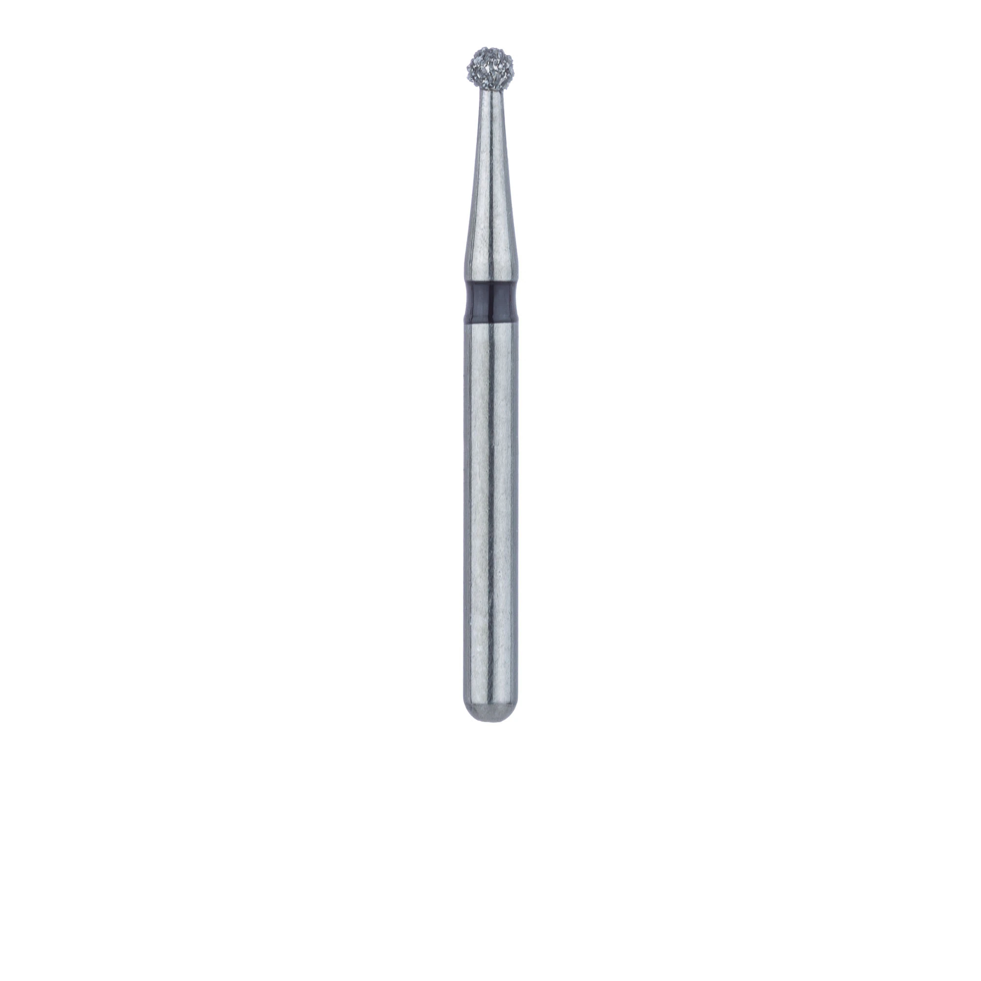 Meisinger 801H-014-FG Diamond Bur, FG, Super Coarse (Black), Round, 1.4 mm Head Diameter, 5/Pkg thumbnail 2