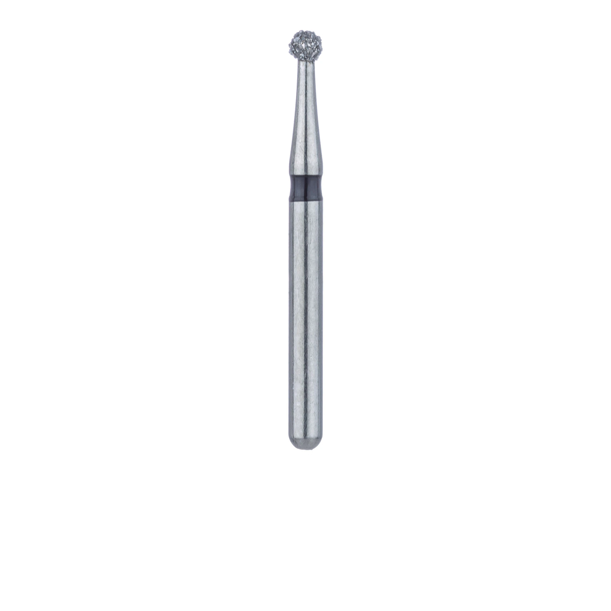 Meisinger 801H-016-FG Diamond Bur, FG, Super Coarse (Black), Round, 1.6 mm Head Diameter, 5/Pkg thumbnail 2