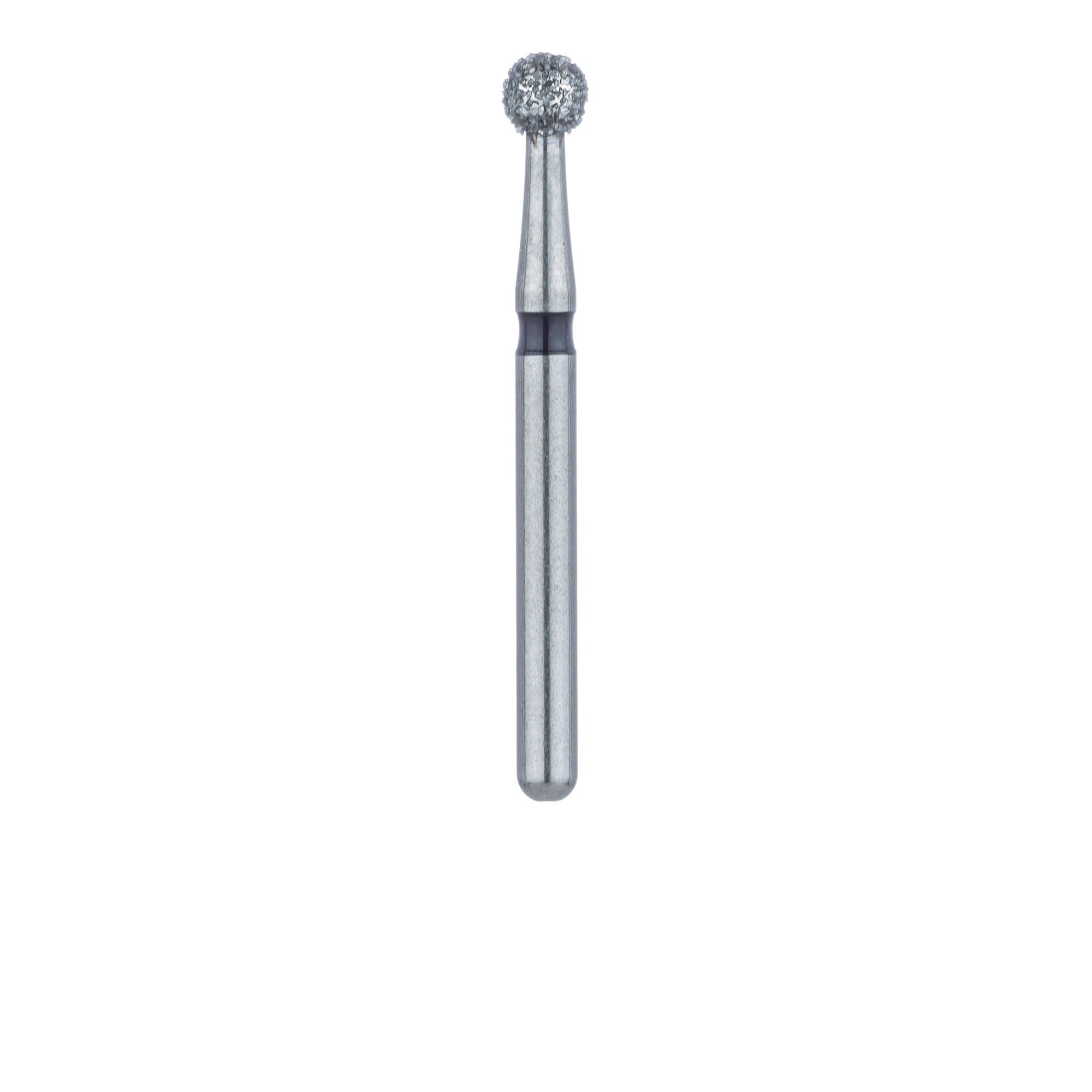Meisinger Diamond Bur FG 801H-023, Super Coarse, Round, 2.3 mm, Black, 5/Pk thumbnail 2