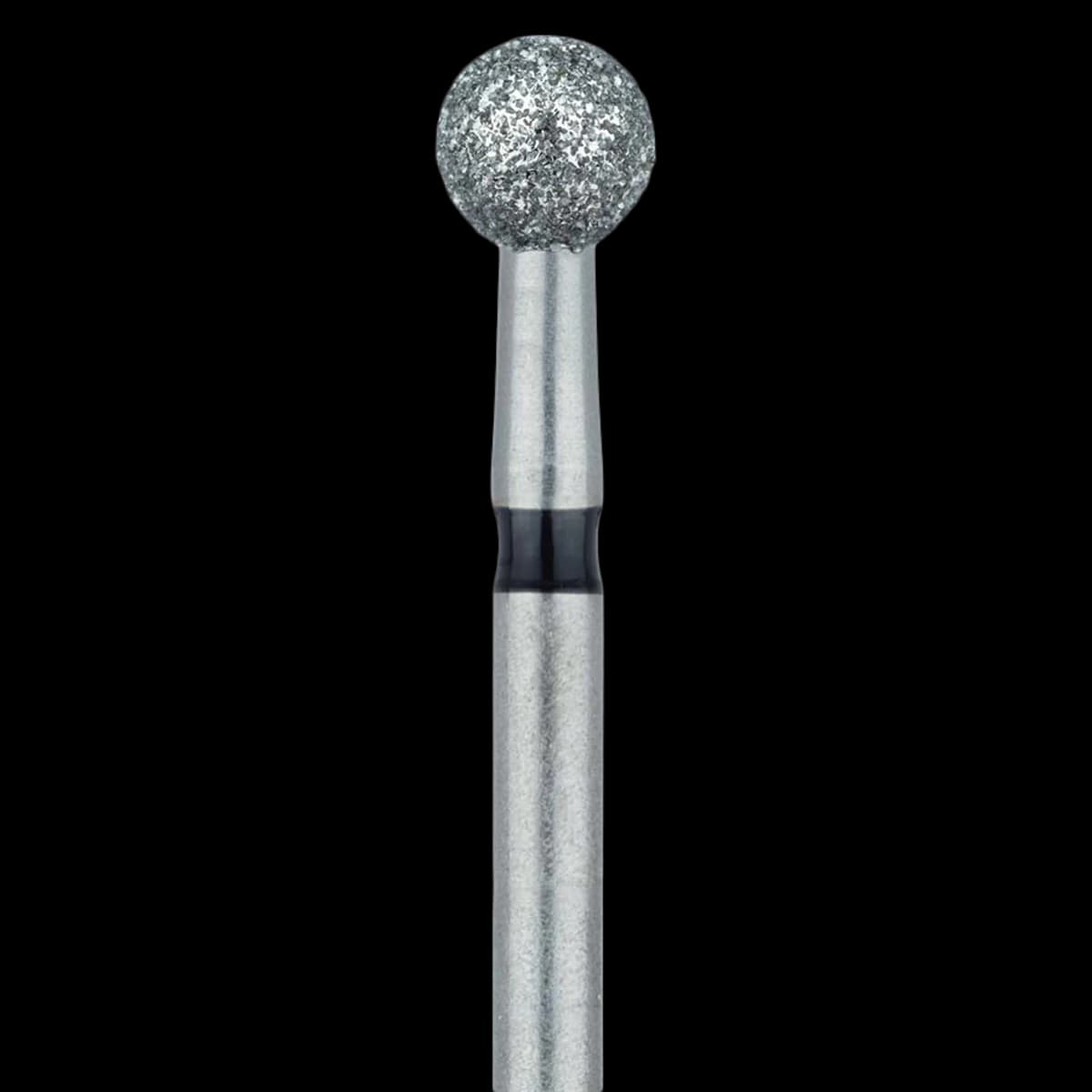Meisinger 801H-031-SU FGXL Surgical Diamond Bur, Round, Super Coarse, 3.1mm, 5/Pack - Meisinger FG Surgical Diamonds - 801-031 - Super Coarse - Image 1