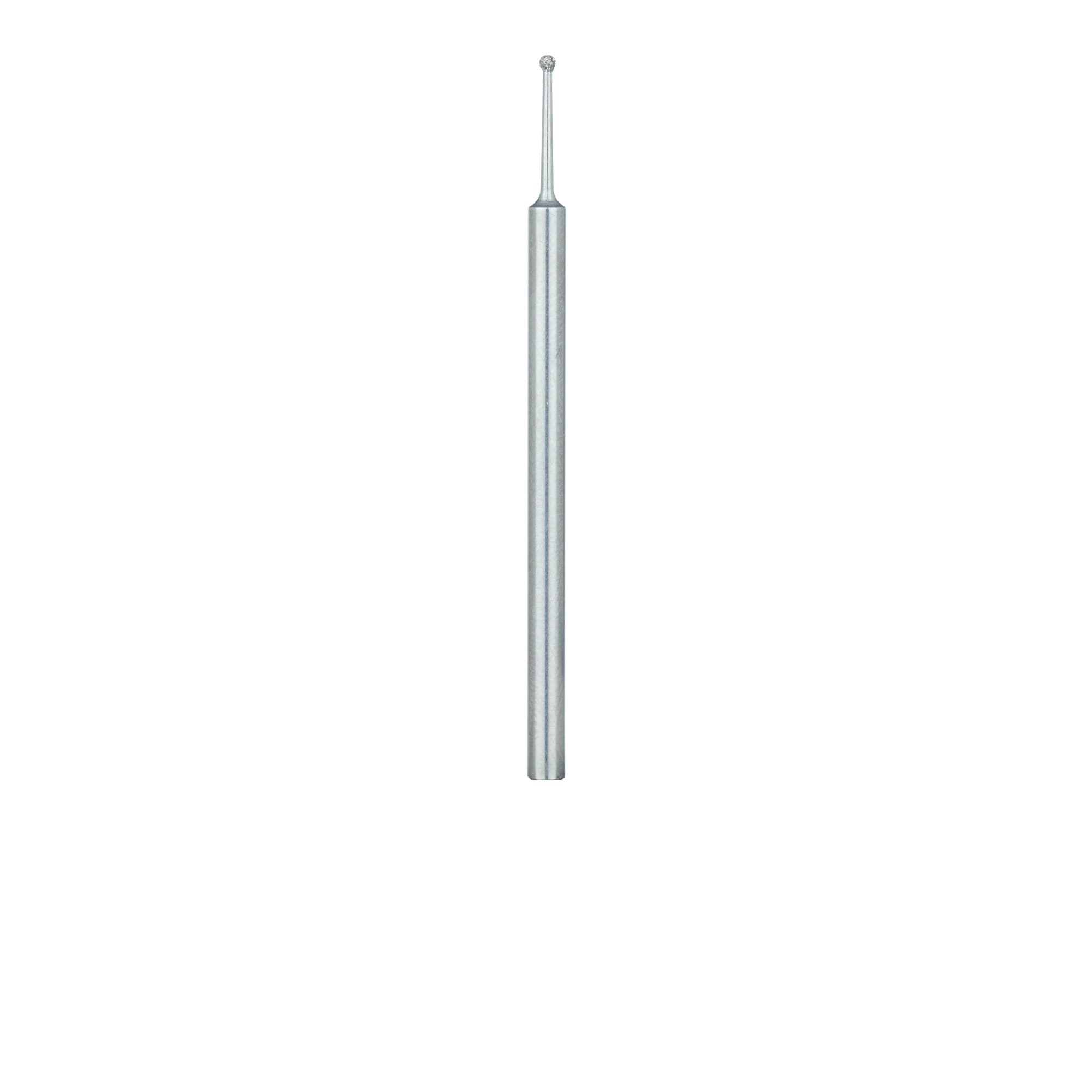 Meisinger 801L-010-HP Medium Diamond Bur, Round 1.0 mm, Long, HP Shank, 5/Pk thumbnail 2