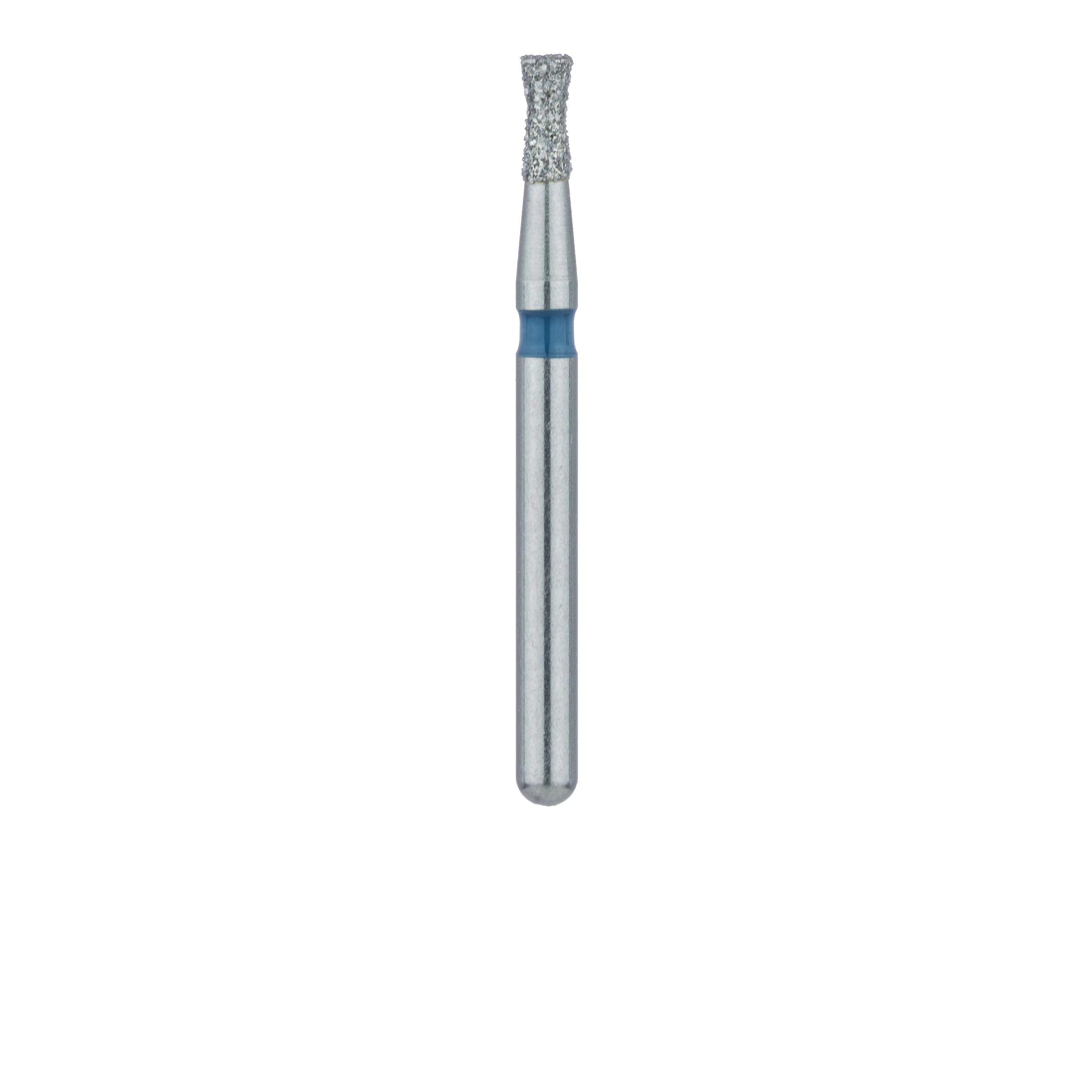 Meisinger Diamond Bur, FG, Medium (Blue), Hourglass/Double Inverted Cone, 1.4 mm Head, 806-014-FG, 5/Pk thumbnail 2