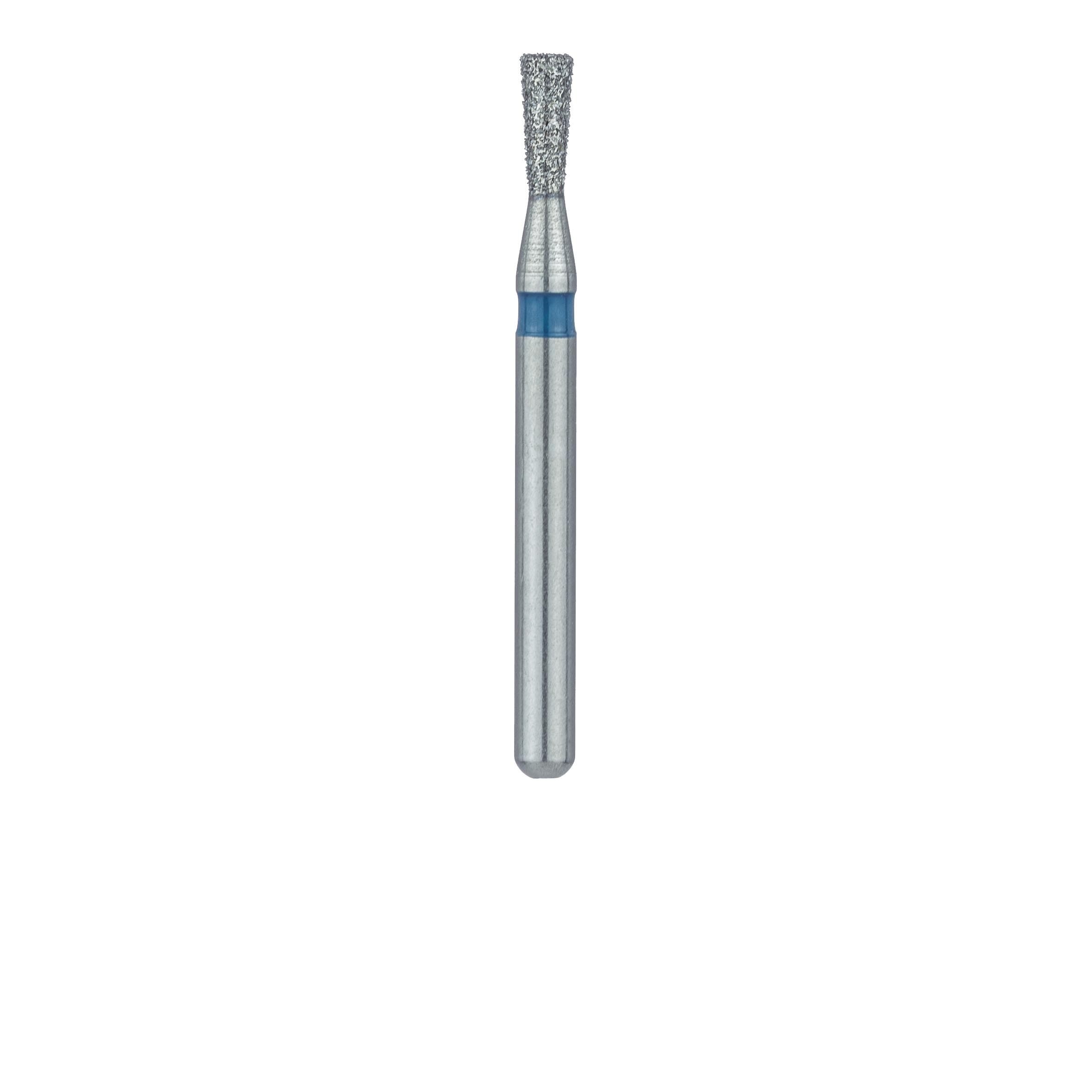 Meisinger 807-014-FG Diamond Bur, Inverted Cone, Medium Grit, Blue Ring, 1.4 mm Head Diameter, 3.5 mm Head Length, Friction Grip, 5/Pkg thumbnail 2
