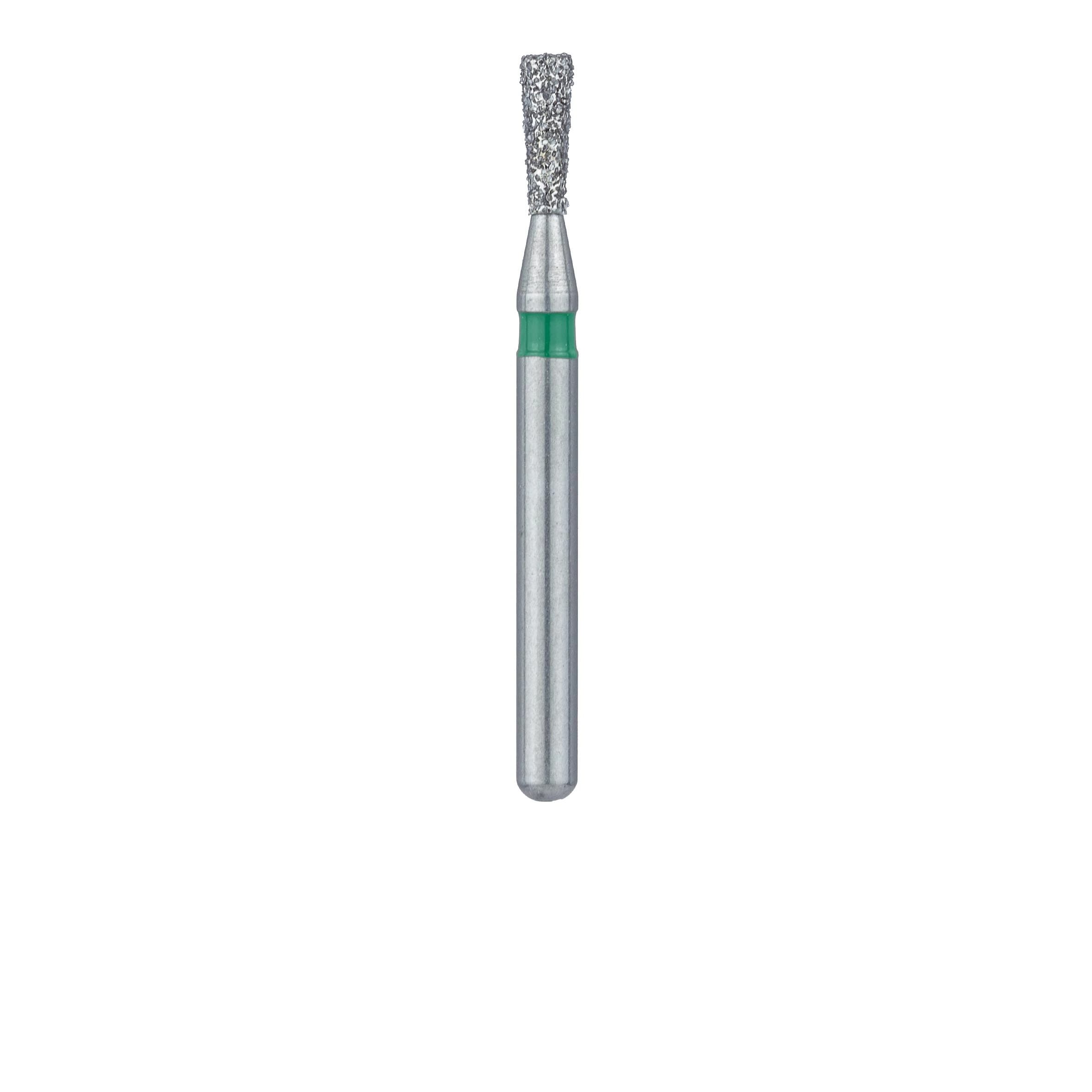 Meisinger Multi-Use Diamond Bur, FG, Inverted Cone, #807G, 1.4 mm, Coarse, Green, 5/Pk, 807G-014-FG thumbnail 2