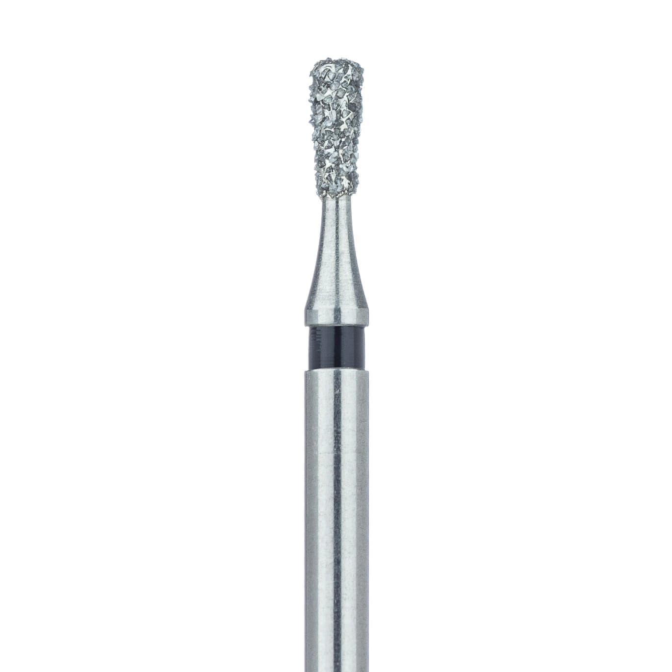 Meisinger 808H-014 FG Super Coarse Diamond Bur, Pear Shape, 1.4 mm Diameter, 3 mm Working Length, Friction Grip, Multi-Use, 5/Pack - #808H-014 Super Coarse Diamond Bur Pear FG Pack of 5 - Image 1