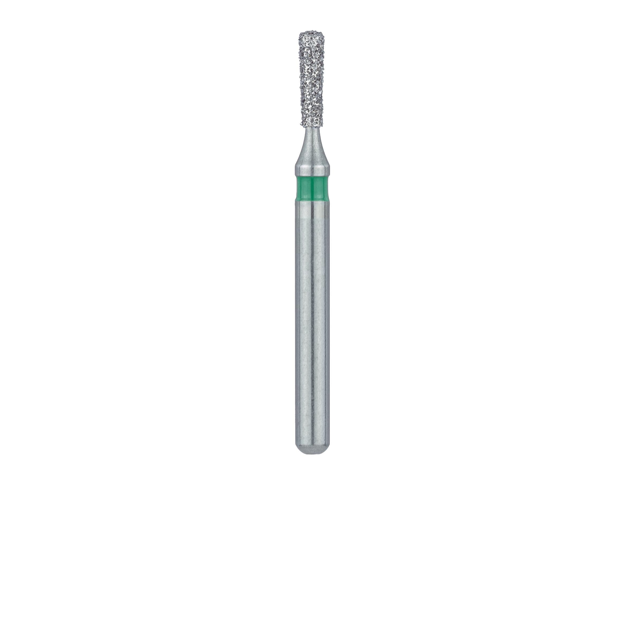 Meisinger Multi-Use Diamond Bur, Friction Grip, Long Pear, 808LG, 1.2 mm, Coarse, Green, 5/Pk, 808LG-012-FG thumbnail 2