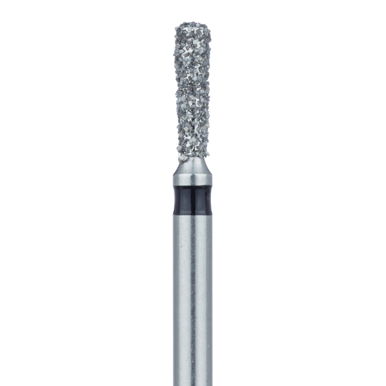 Meisinger Diamond Bur, FG, Long Shank, Super Coarse, Pear, 1.4 mm Head Diameter, 5.0 mm Head Length, 808LH-014-FG, 5/Pkg - Diamond Instruments – FG, Pear, 5/Pkg - Super Coarse, Black, Round, 808LH-014-FG, 1.4 mm Head Diameter, 5.0 mm Head Length, 5/Pkg - Image 1