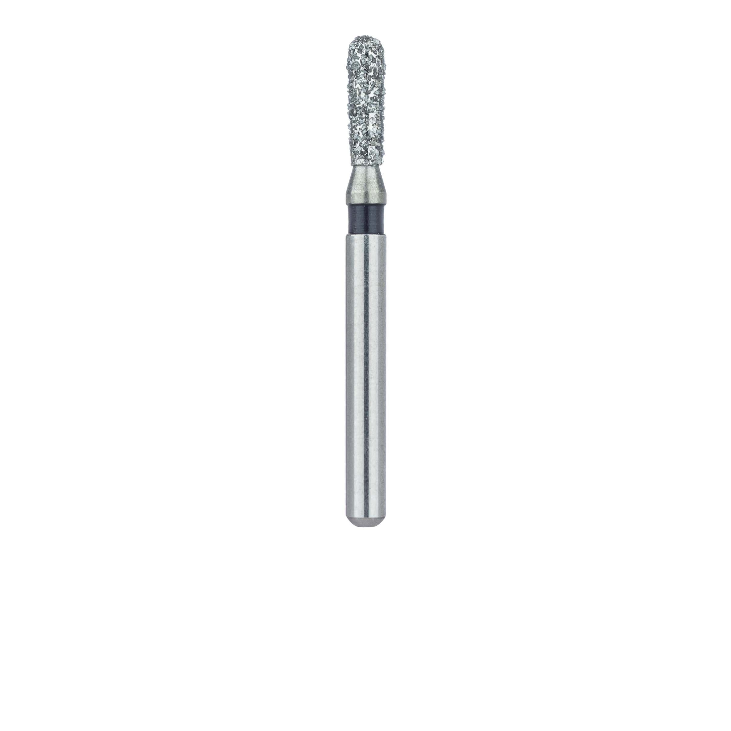 Meisinger 808RH-016-FG Diamond Bur, Round End Pear, Super Coarse (Black), 1.6 mm Head Diameter, 5.0 mm Head Length, Friction Grip, 5/Pkg thumbnail 2