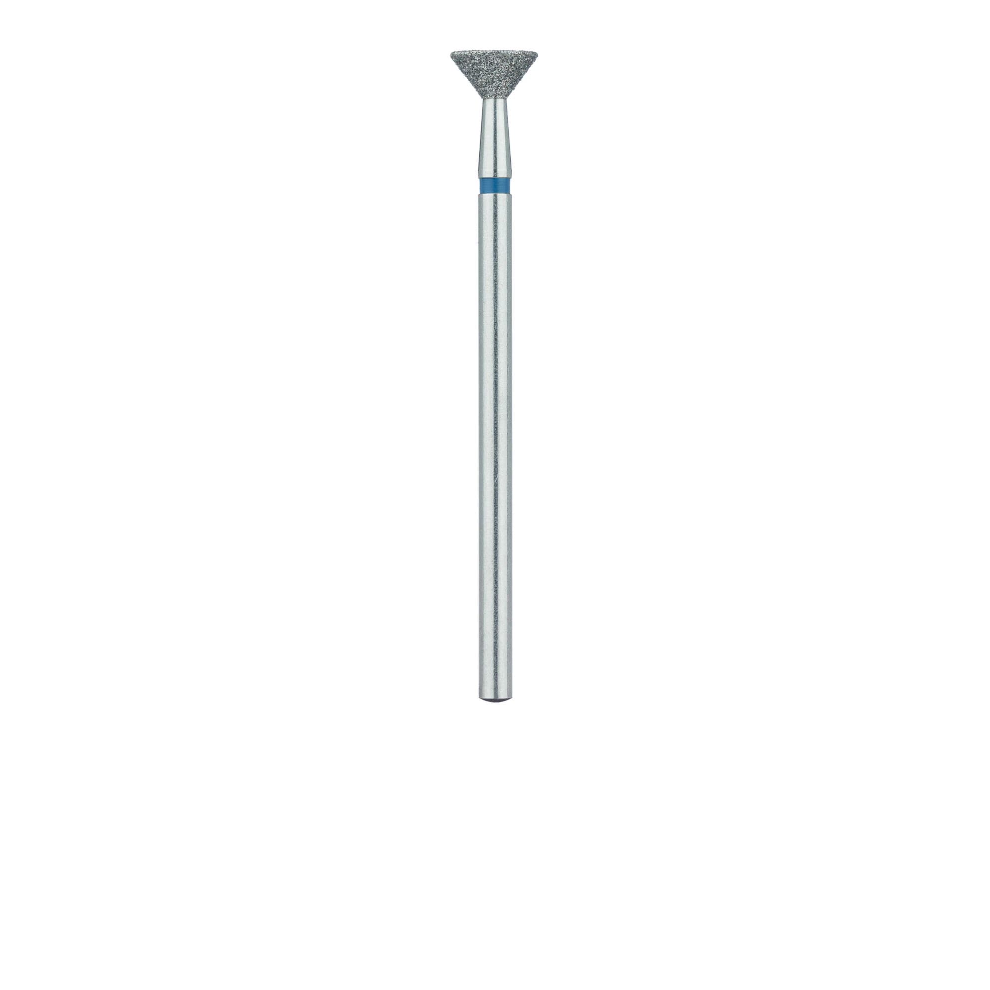 Meisinger 813-060-HP Multi-Use Diamond Bur, Medium Grit, Long Inverted Cone, 6.0mm Head, HP Shank, 2/Pack thumbnail 2