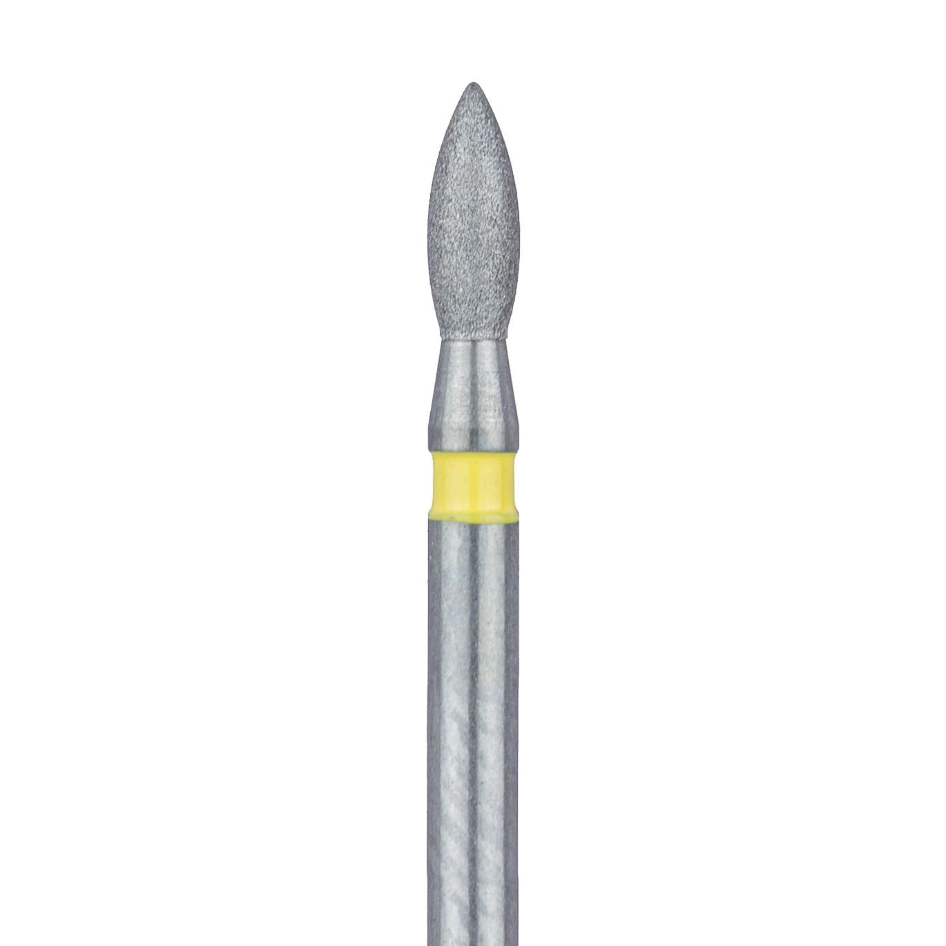 Meisinger 830C-016-FG Diamond Bur, Pointed Football, Extra Fine (X-Fine), 1.6 mm, Friction Grip, 5/Pk - Meisinger Diamonds 830C-016-FG X-Fine 5/Pk - Image 1